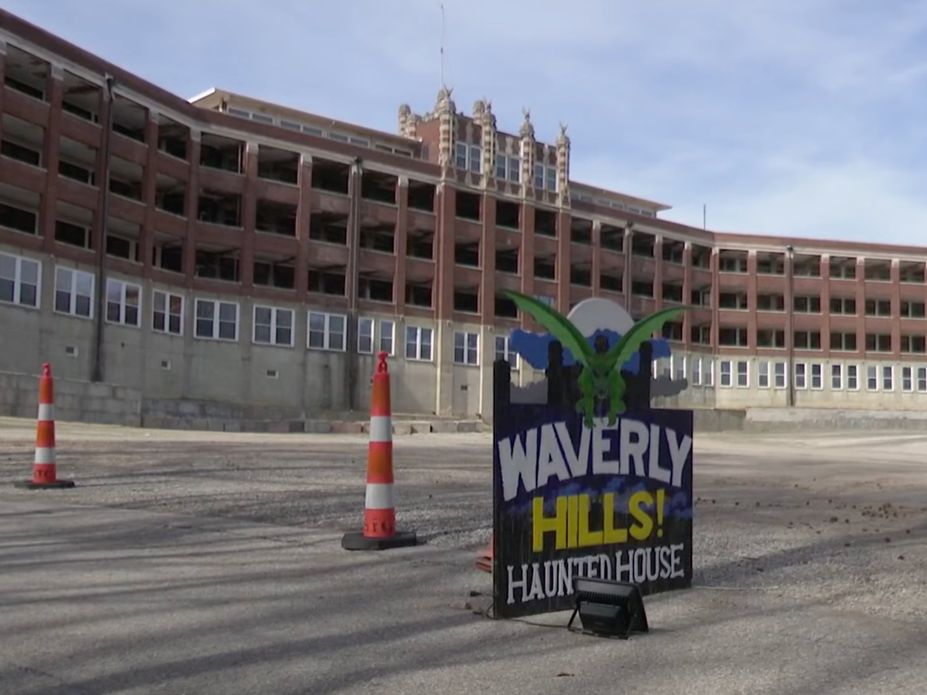 The Waverly Hills Sanatorium, outside Louisville, Kentucky