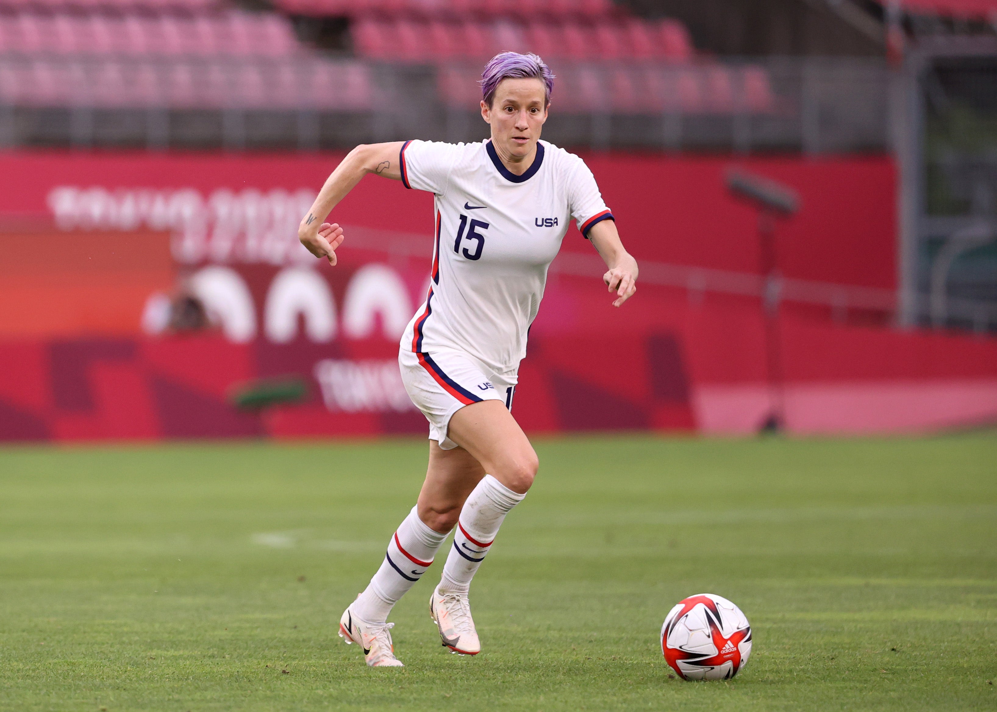 Megan Rapinoe is one of a number prominent gay female footballers