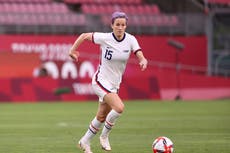Megan Rapinoe: Male footballers won’t come out because ‘they don’t feel safe’