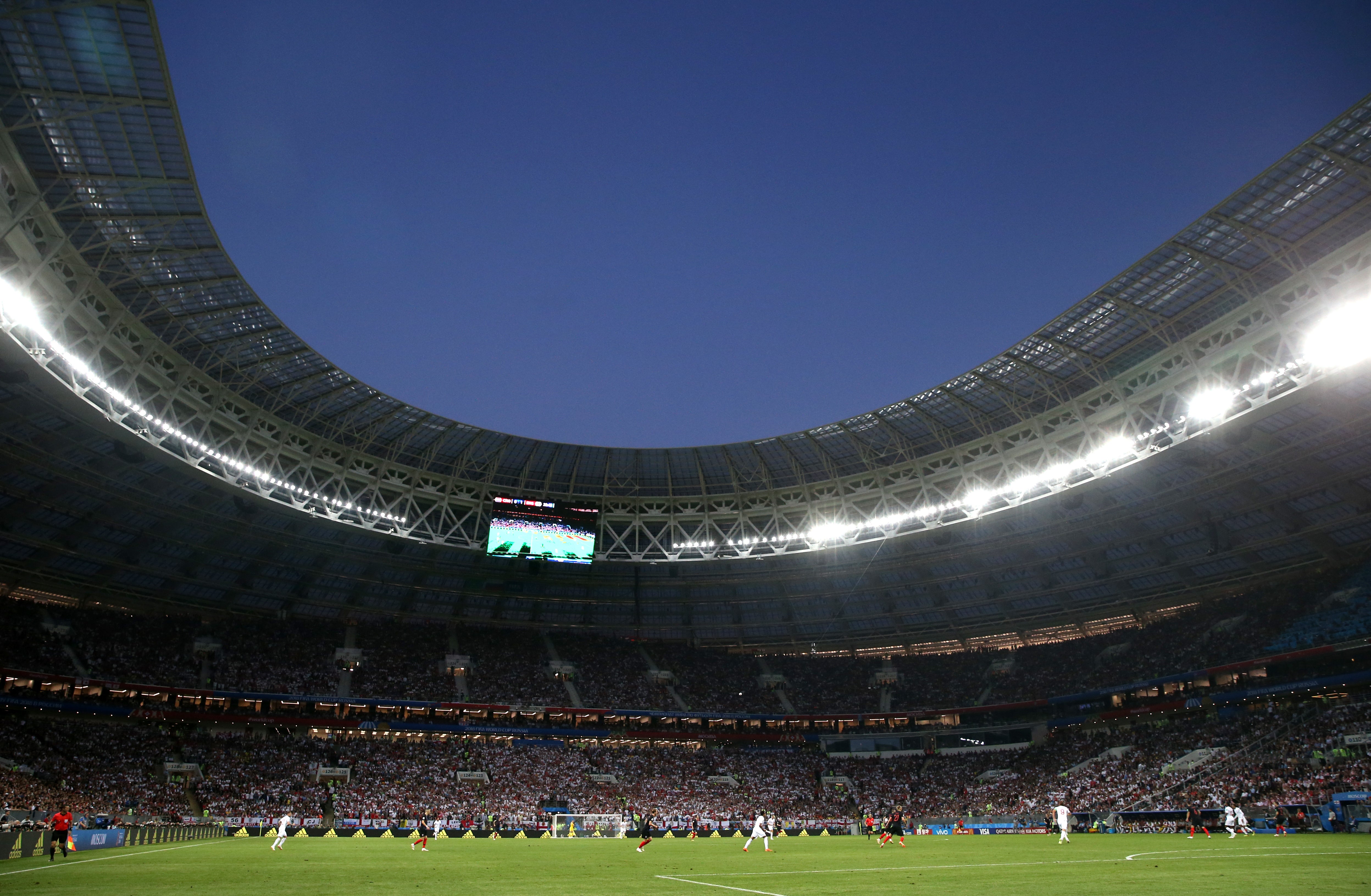 The Luzhniki Stadium is Russian football’s national home