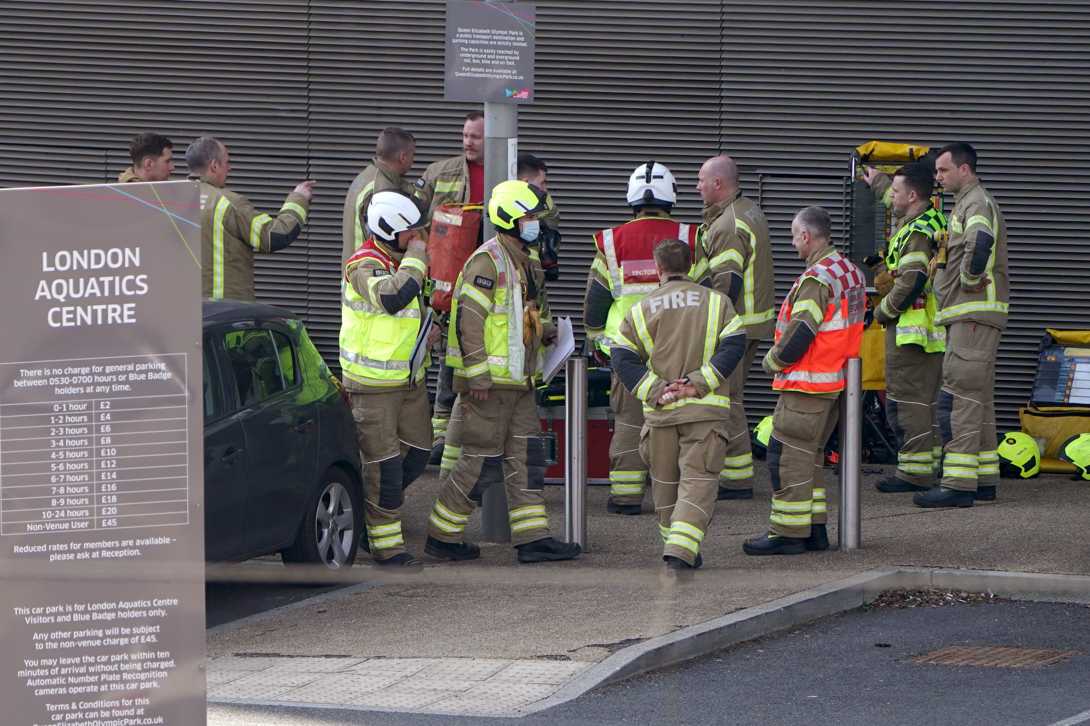 Firefighters were called out to the major incident on Wednesday (Kirsty O’Connor/PA)