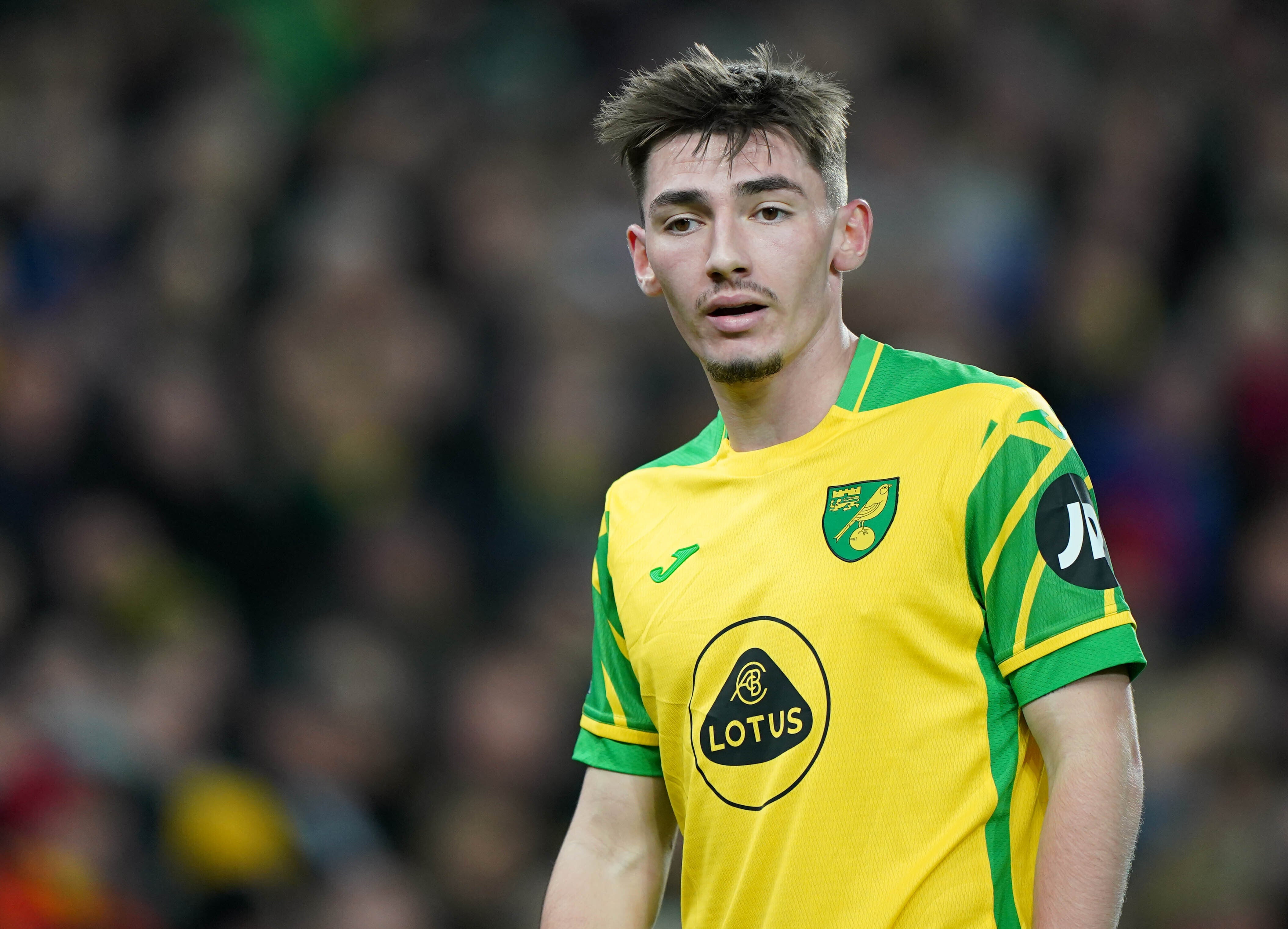 Billy Gilmour has had a tough season at Norwich (Joe Giddens/PA)