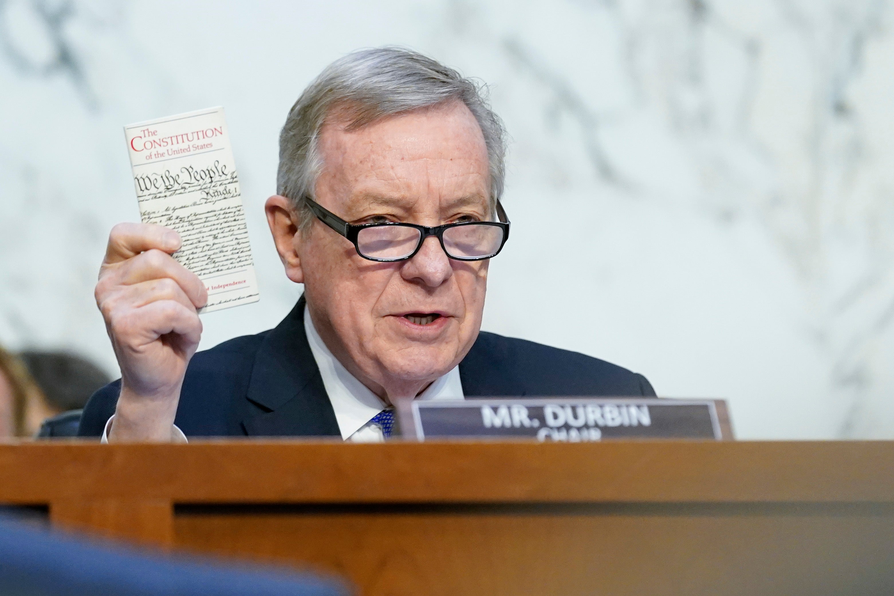 Senate Judiciary Committee Chairman Dick Durbin