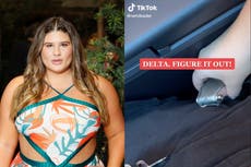 Plus-size model calls out Delta over seatbelt length: ‘Figure it out’