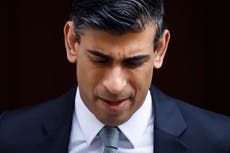 Rishi Sunak facing opposition plan to ‘force’ ministers to reveal tax arrangements