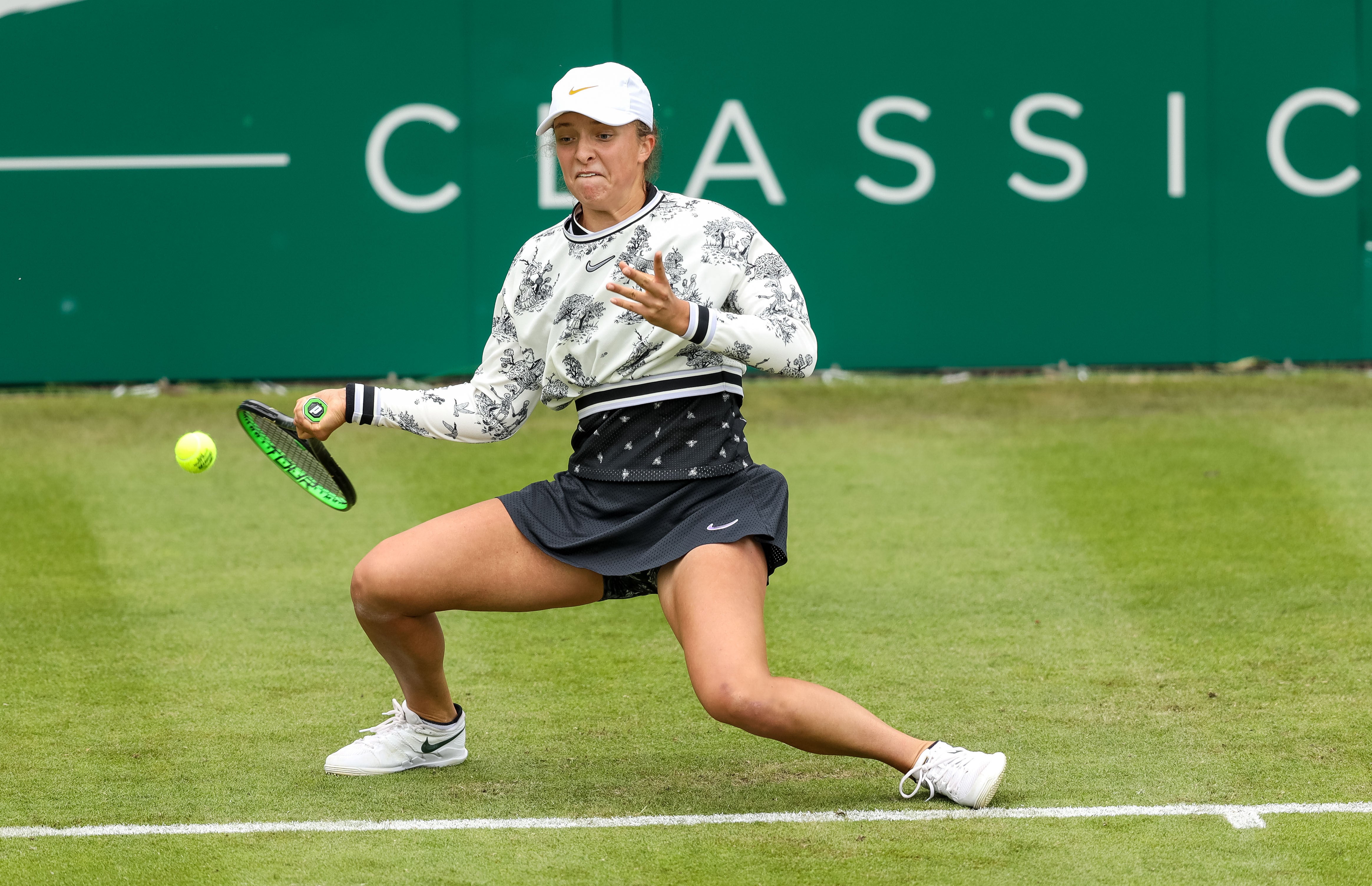 Ash Barty said she loved testing herself on the court against Iga Swiatek (Paul Harding/PA)