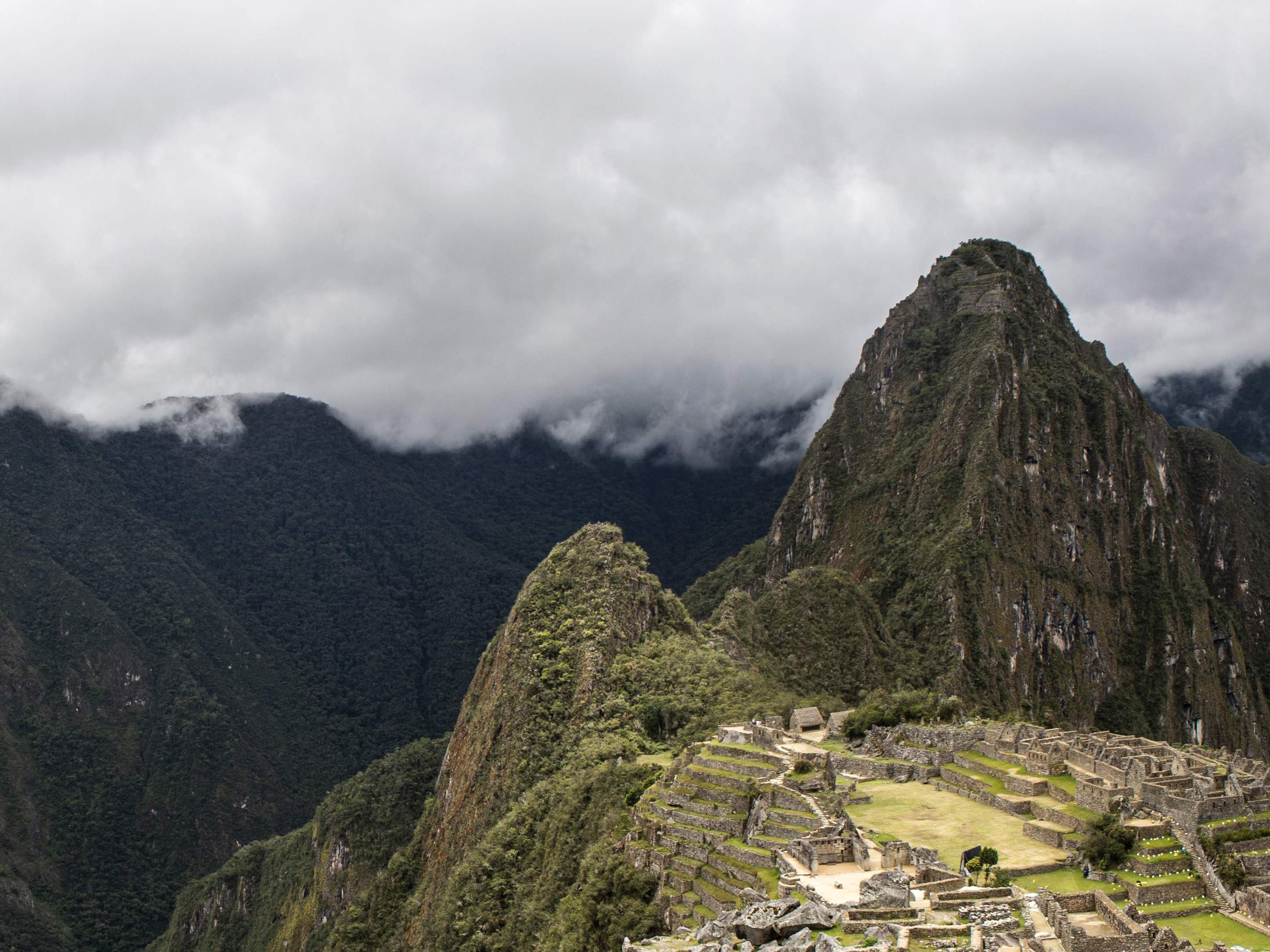 Archaeological site of Machu Picchu, in Cusco, Peru