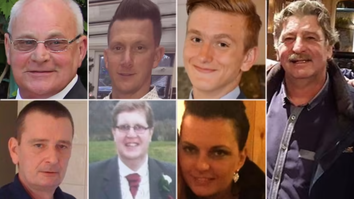 Six men and one woman were killed in the 2016 crash