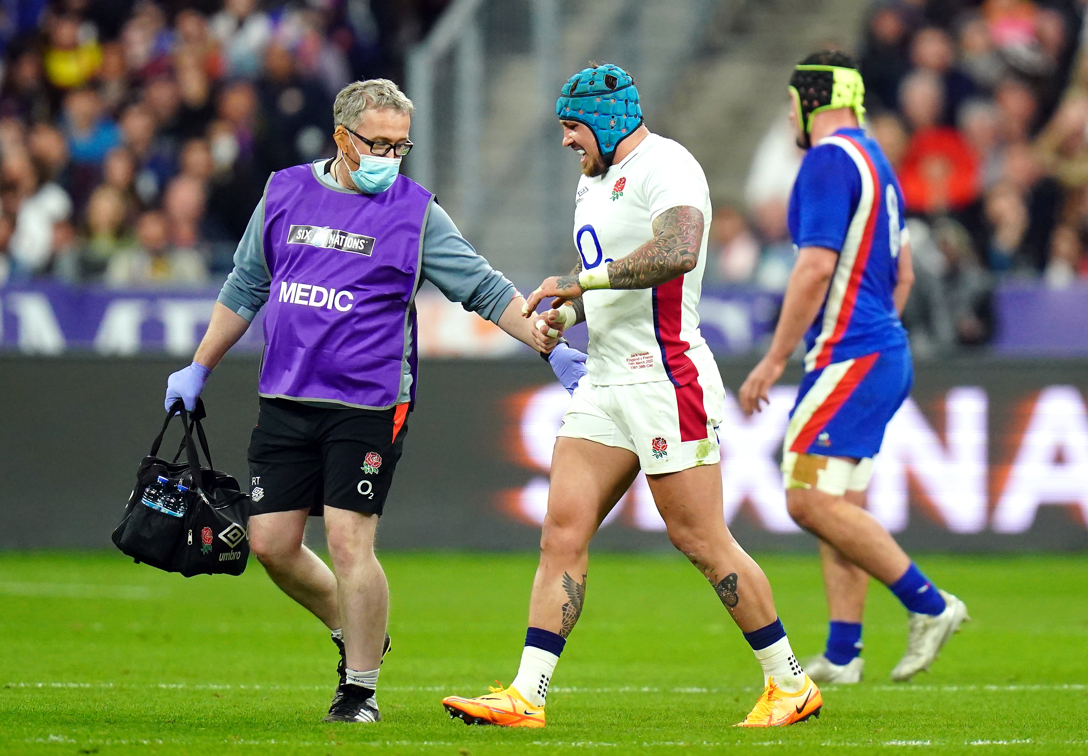 Jack Nowell’s season is in doubt (Adam Davy/PA)