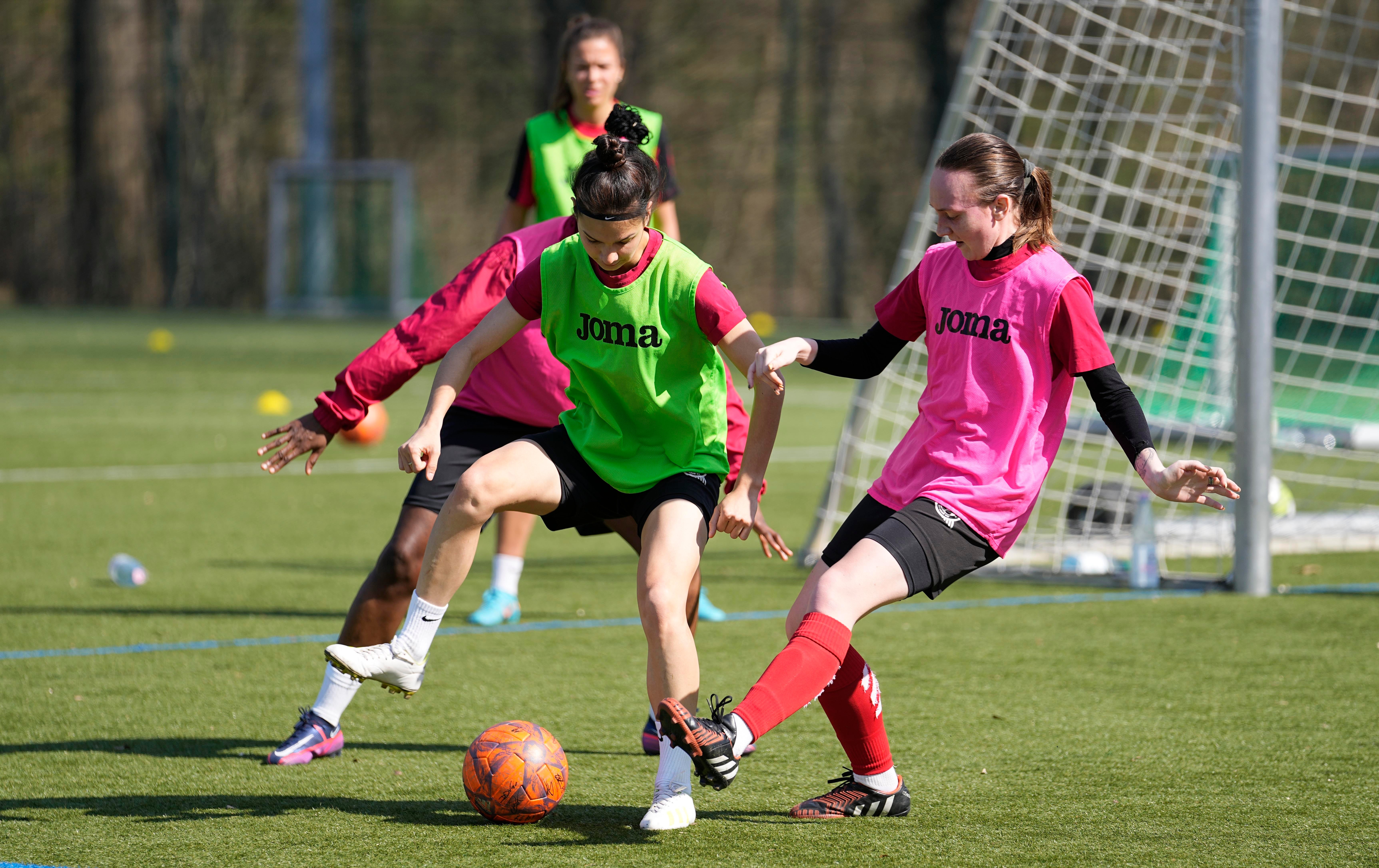 Germany Russia Ukraine War Soccer Team