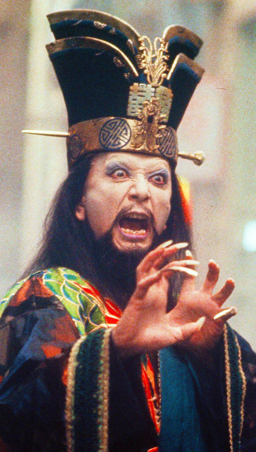 James Hong as a villainous sorcerer in ‘Big Trouble in Little China’