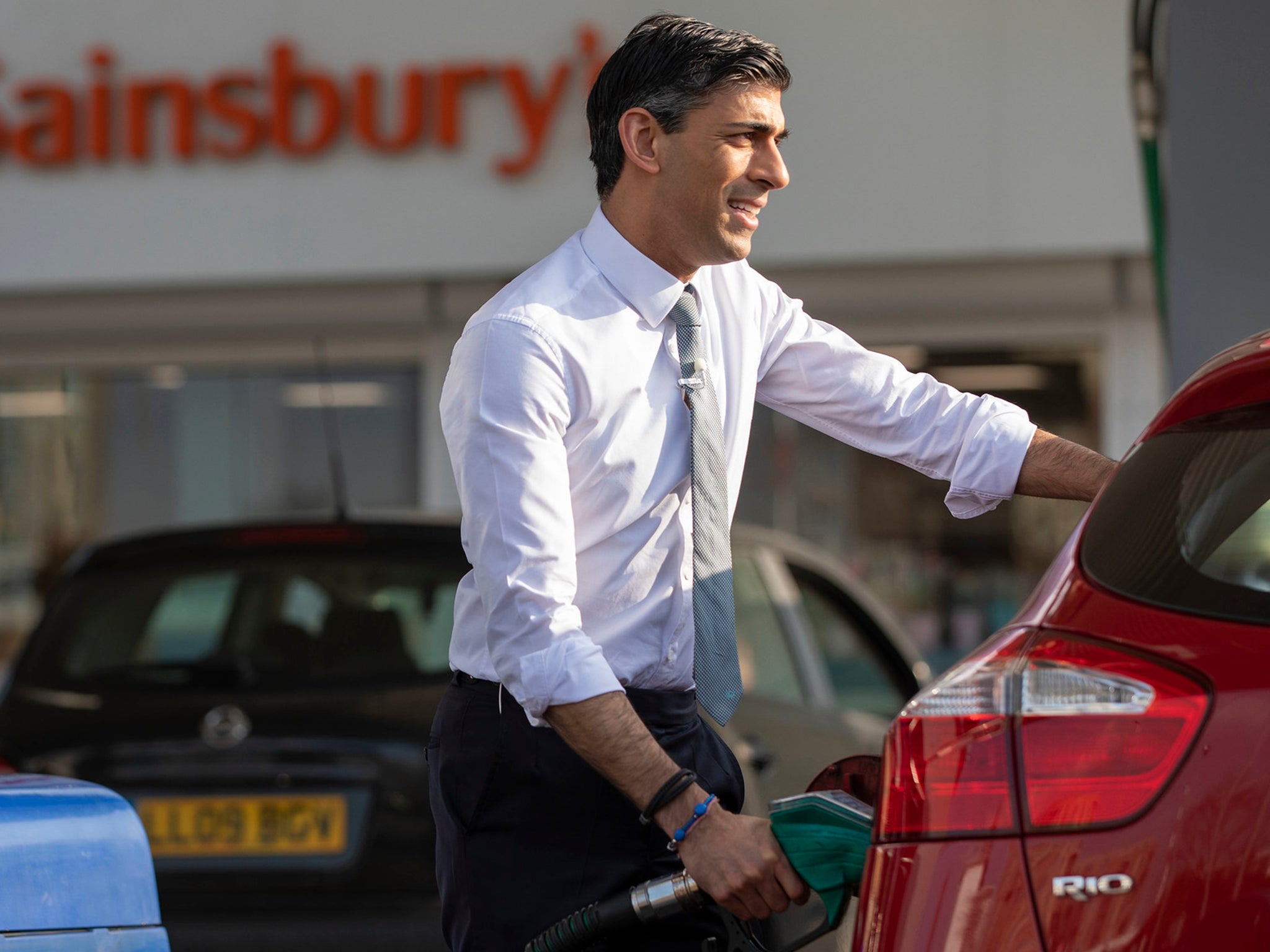 Chancellor Rishi Sunak has been accused of not doing enough to help motorists