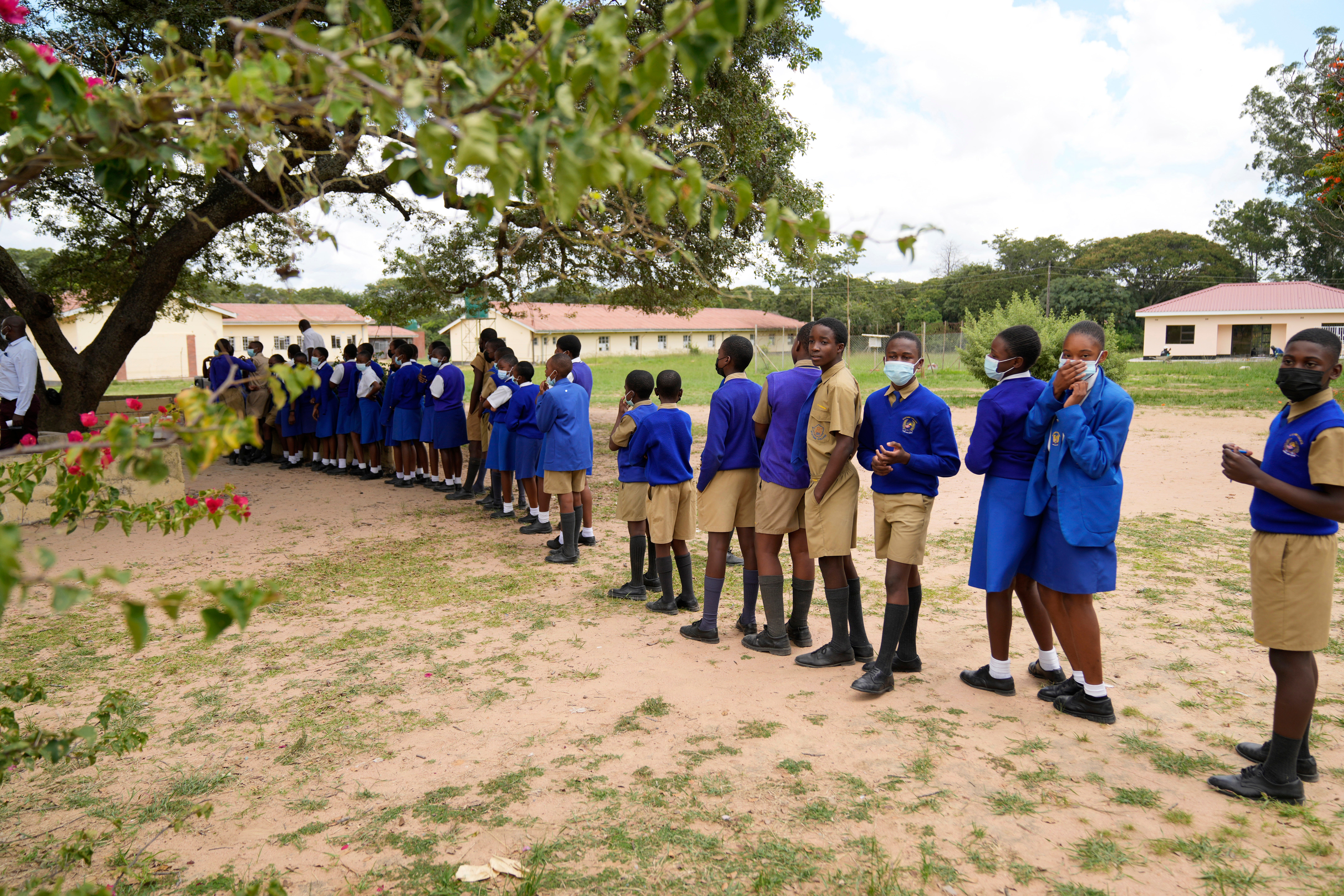 Virus Outbreak Zimbabwe Vaccination Drive