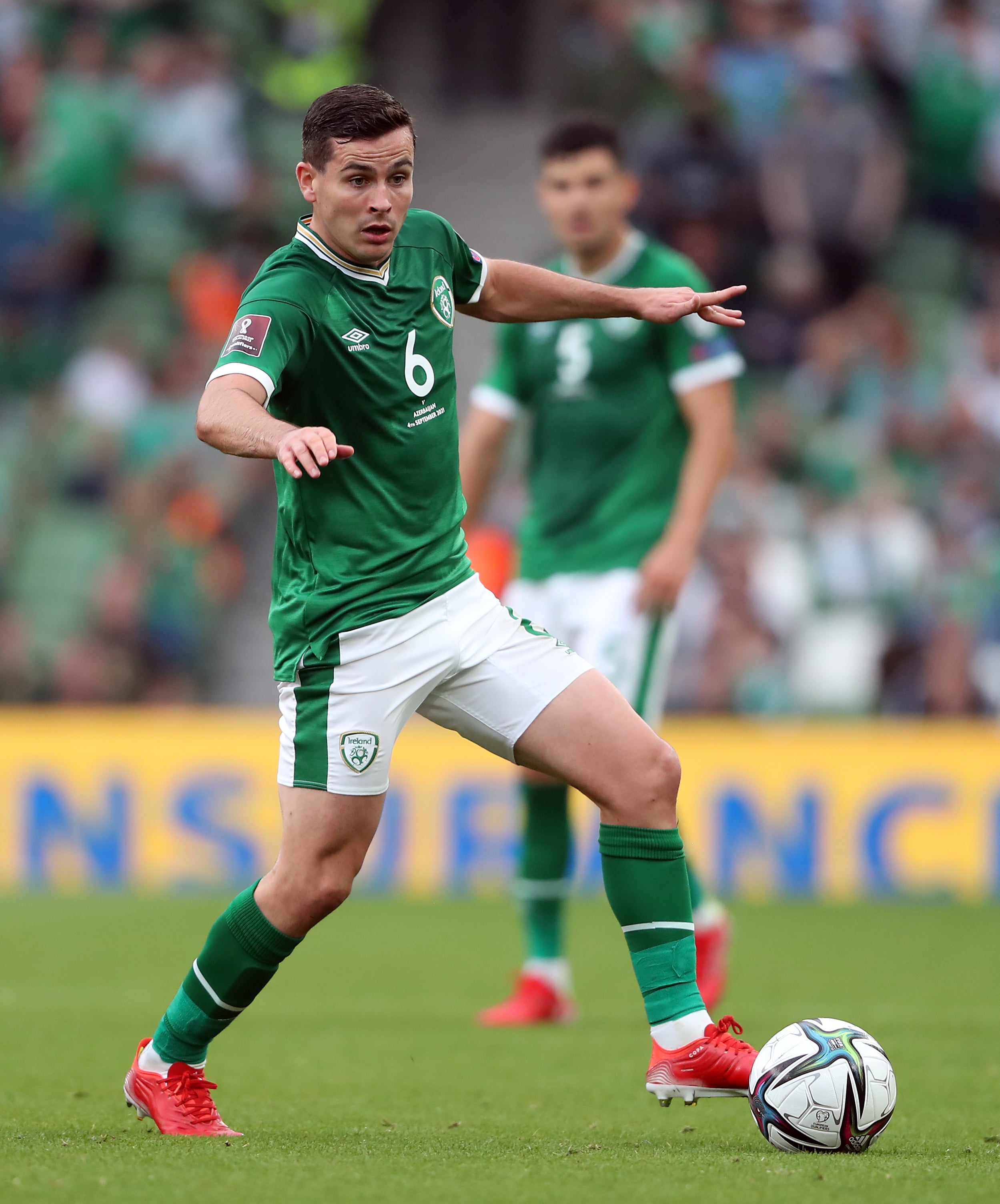 Republic of Ireland midfielder Josh Cullen plays his club football in Belgium with Anderlecht (Niall Carson/PA)