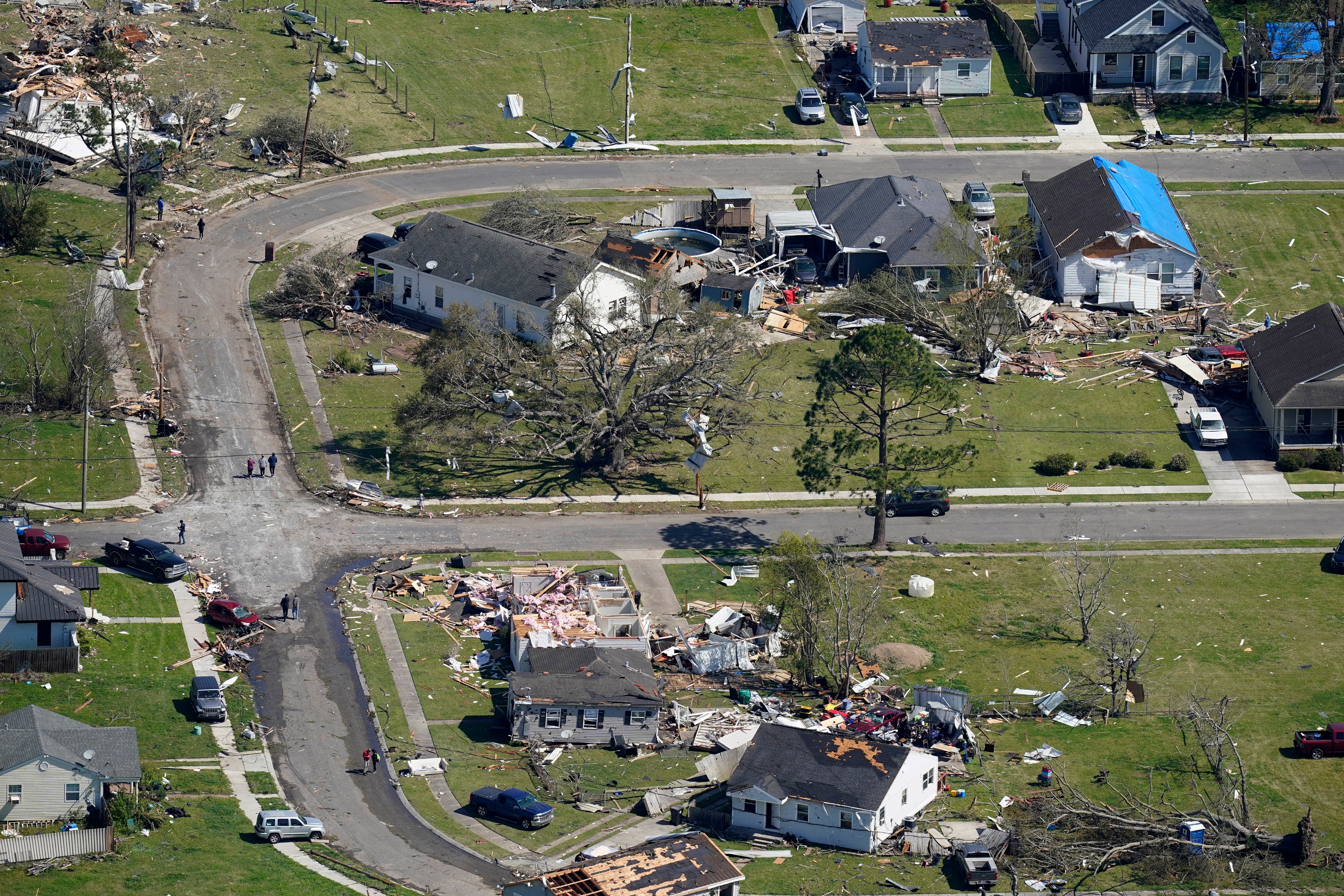 APTOPIX Severe Weather Louisiana