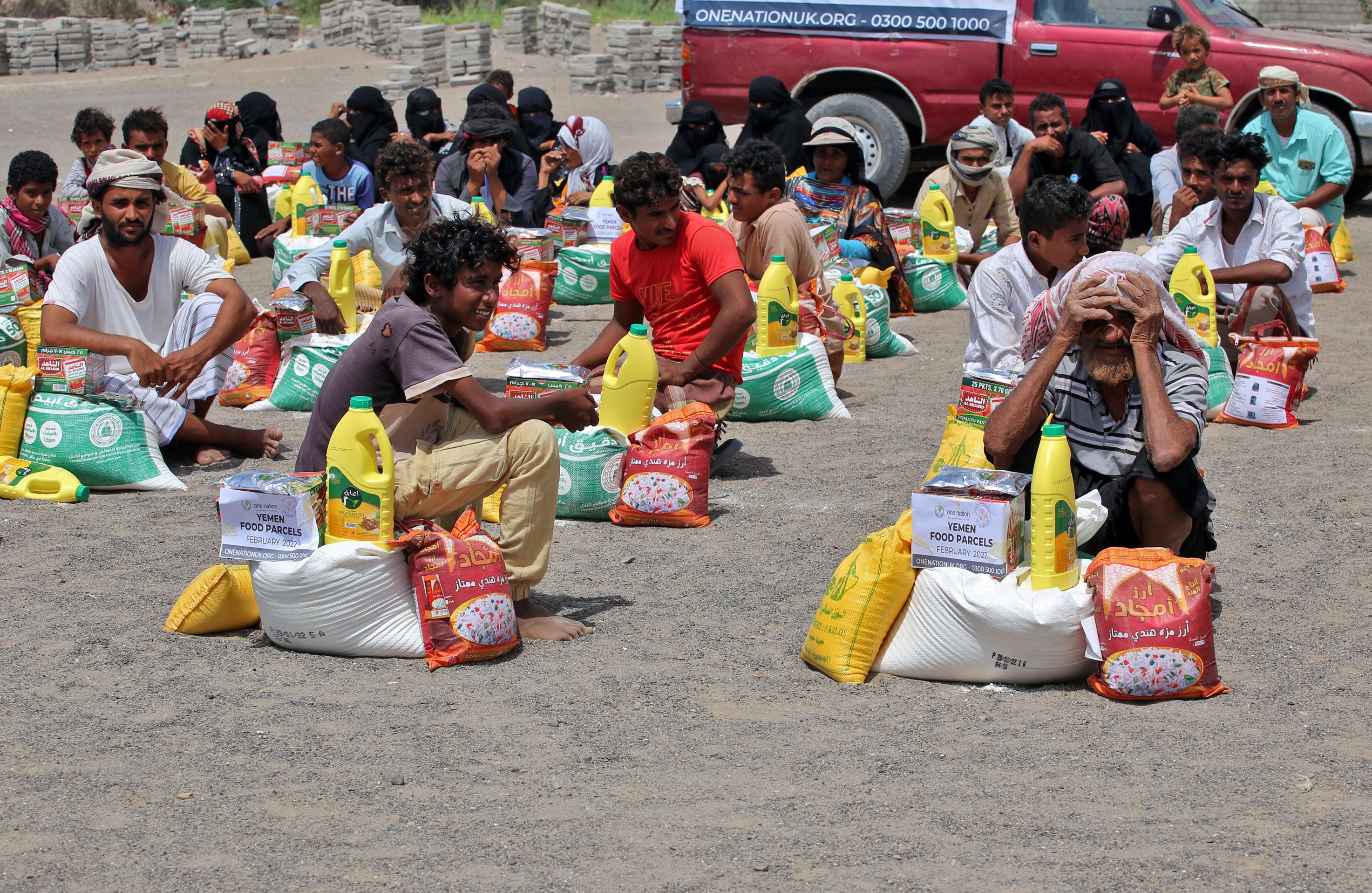 Millions in Yemen rely on aid to eat