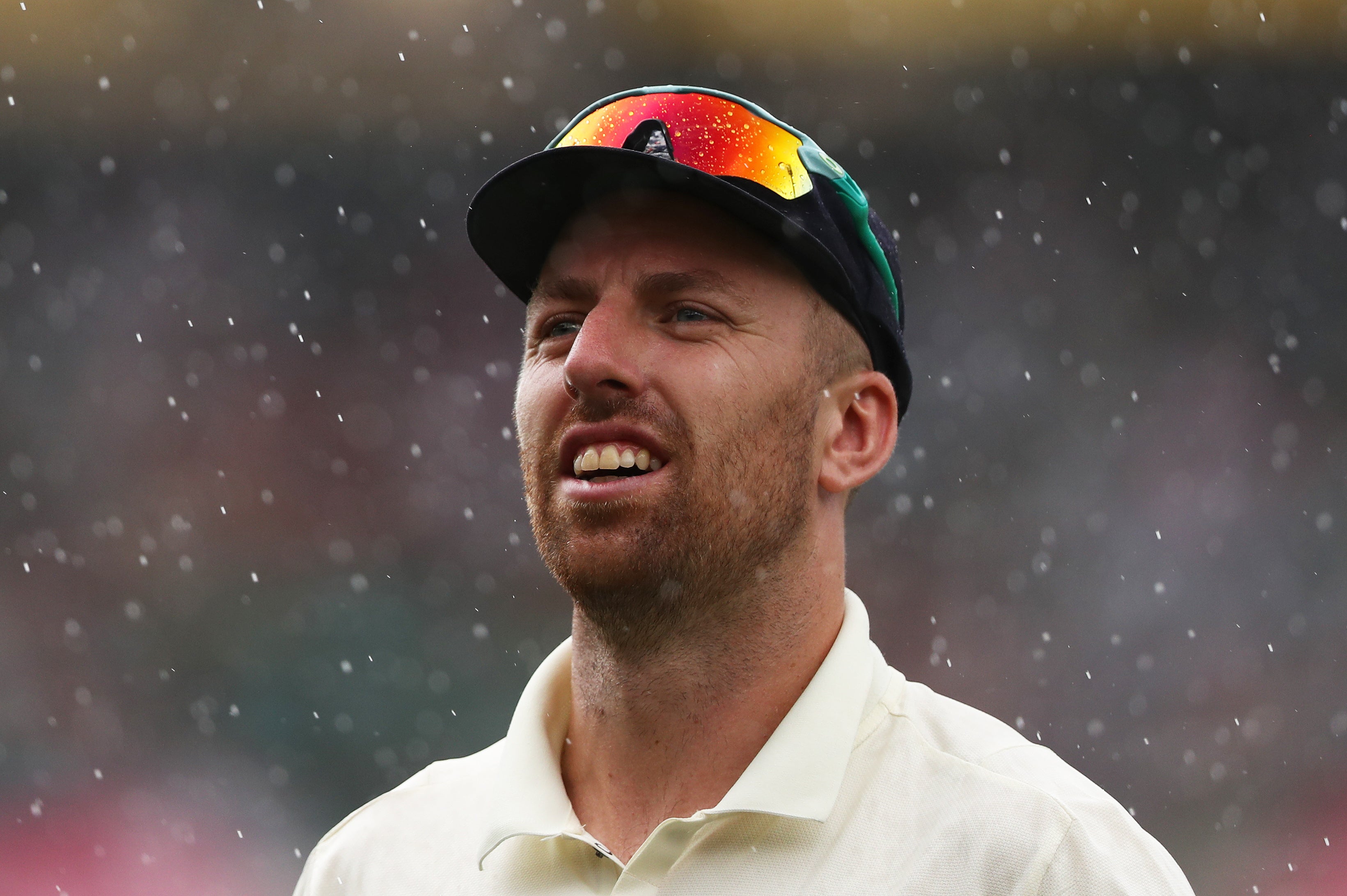 An unlikely last-wicket stand of 90 between Jack Leach and Saqib Mahmood kept England alive on day one of their series decider in the West Indies (Jason O’Brien/PA)