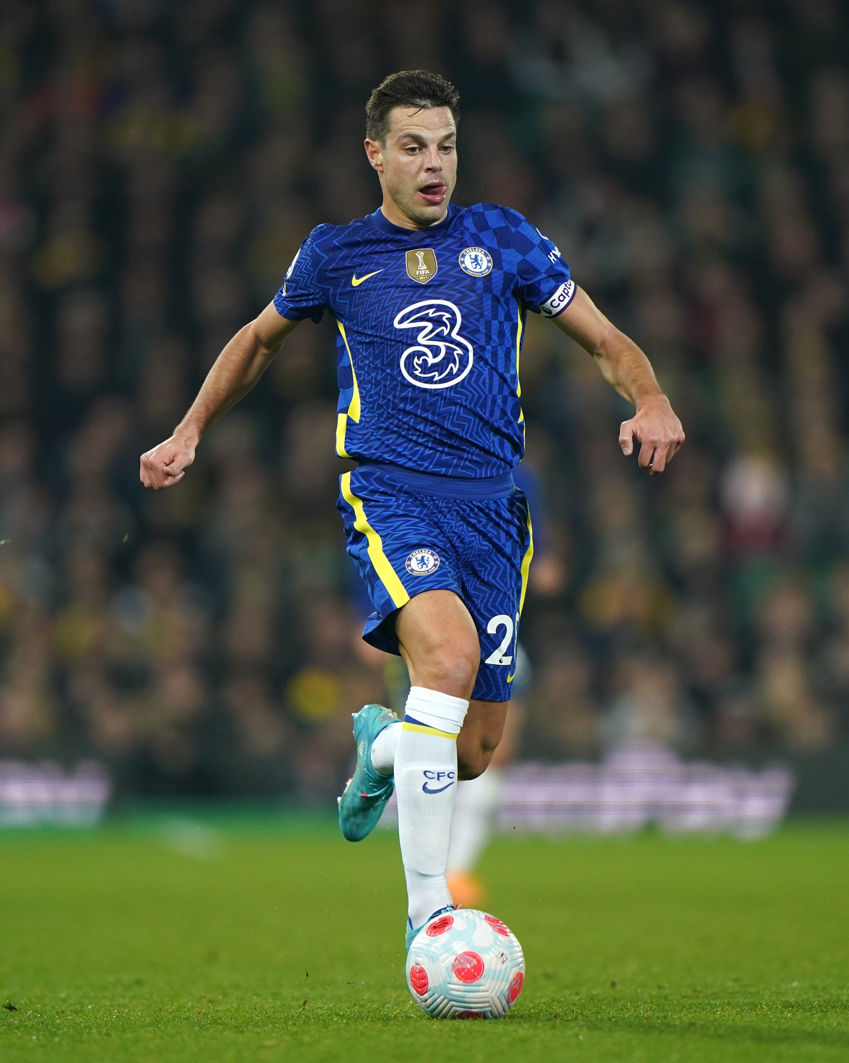 Chelsea’s Cesar Azpilicueta is out of contract at the end of the season (Joe Giddens/PA)