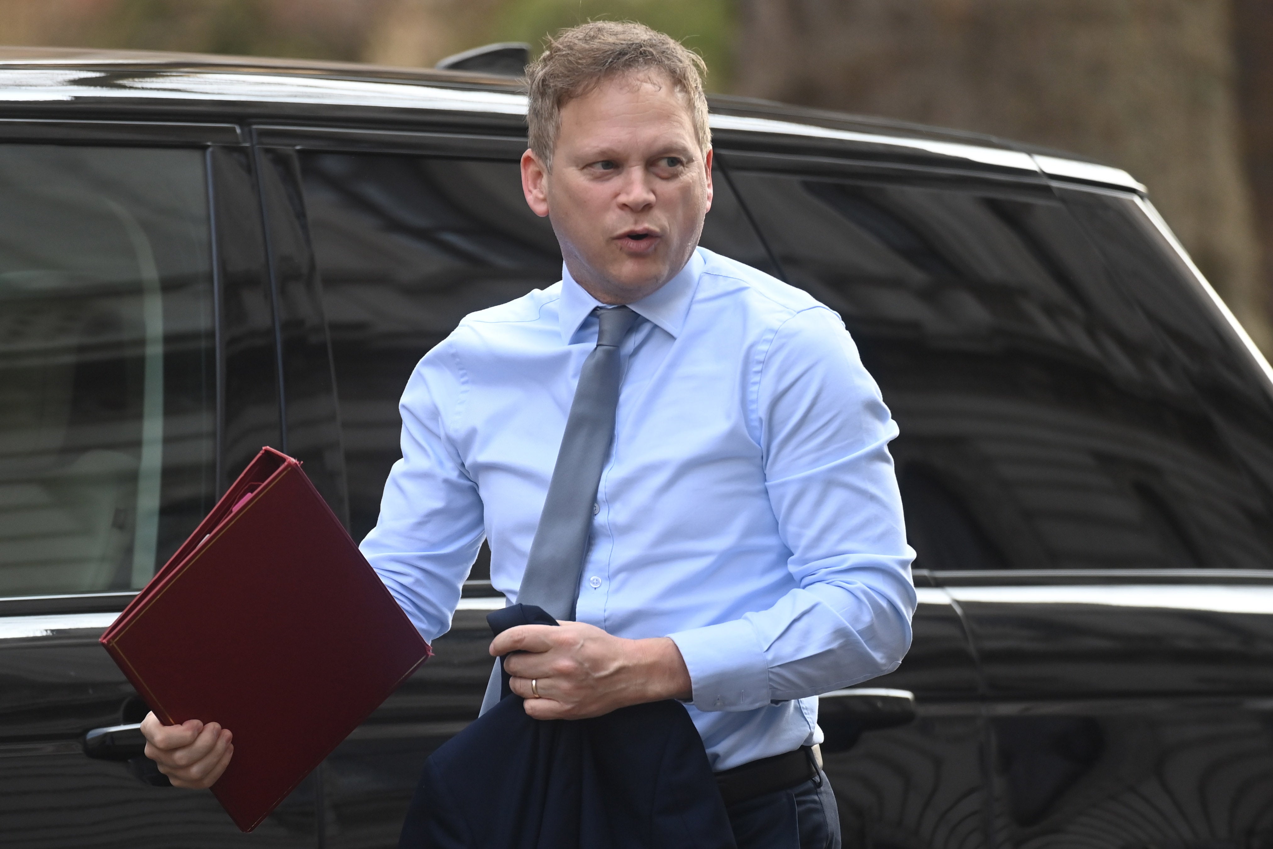 Grant Shapps was able to use a room in house — 20 miles from London — due to his son currently being away at university.