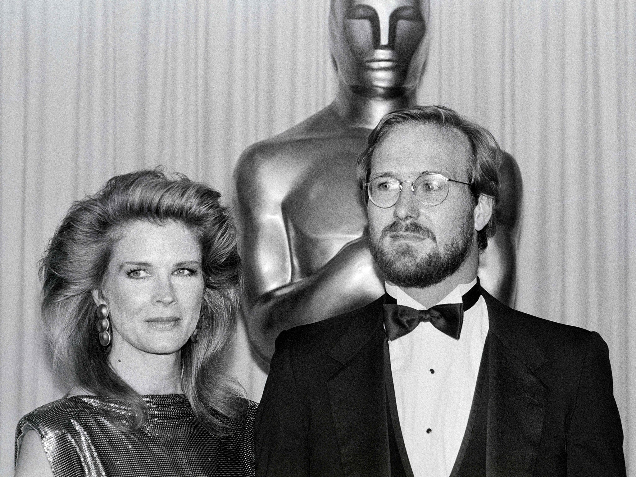 Candice Bergen and William Hurt at the 57th Annual Academy Awards, 1985