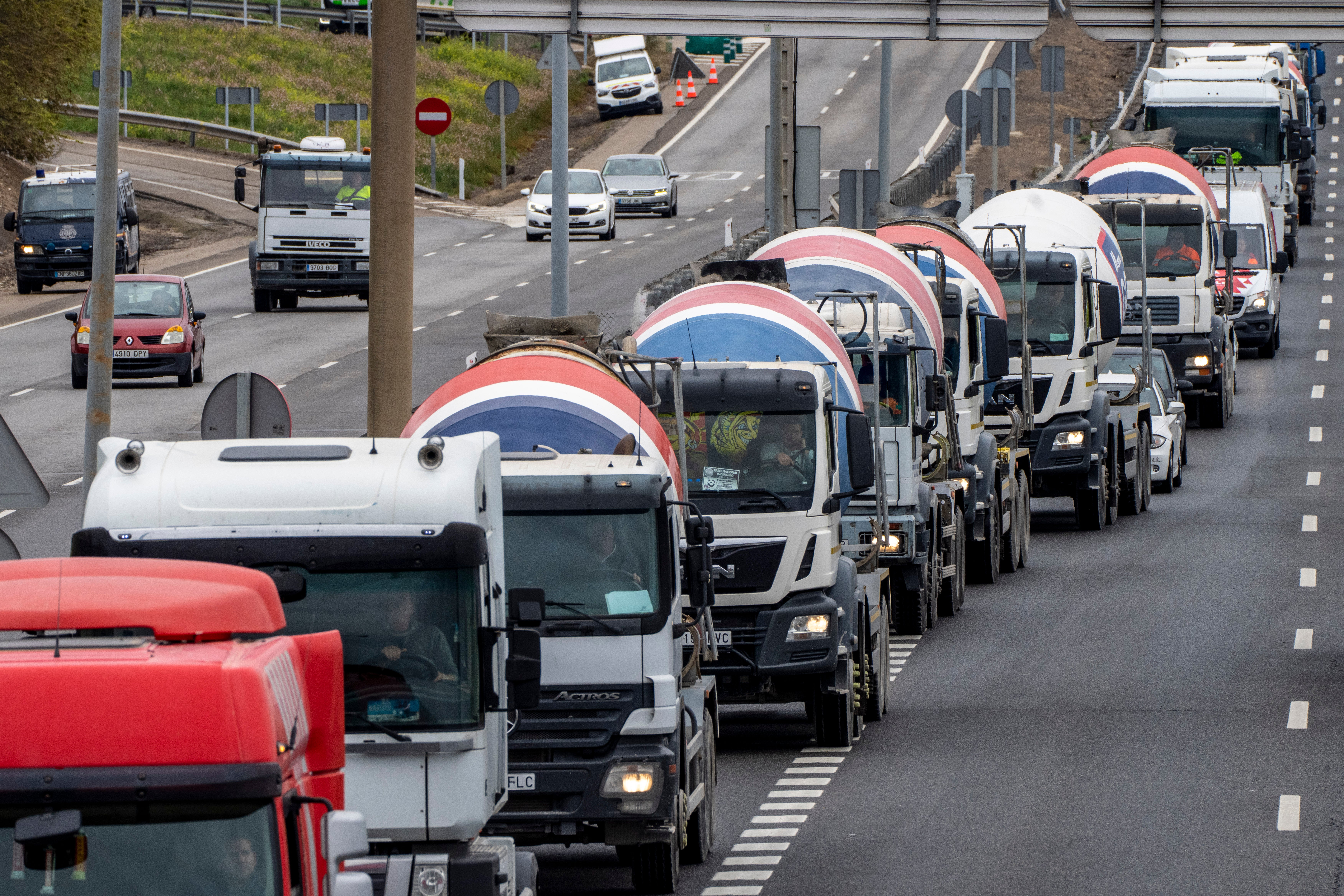 Spain Truckers Strike