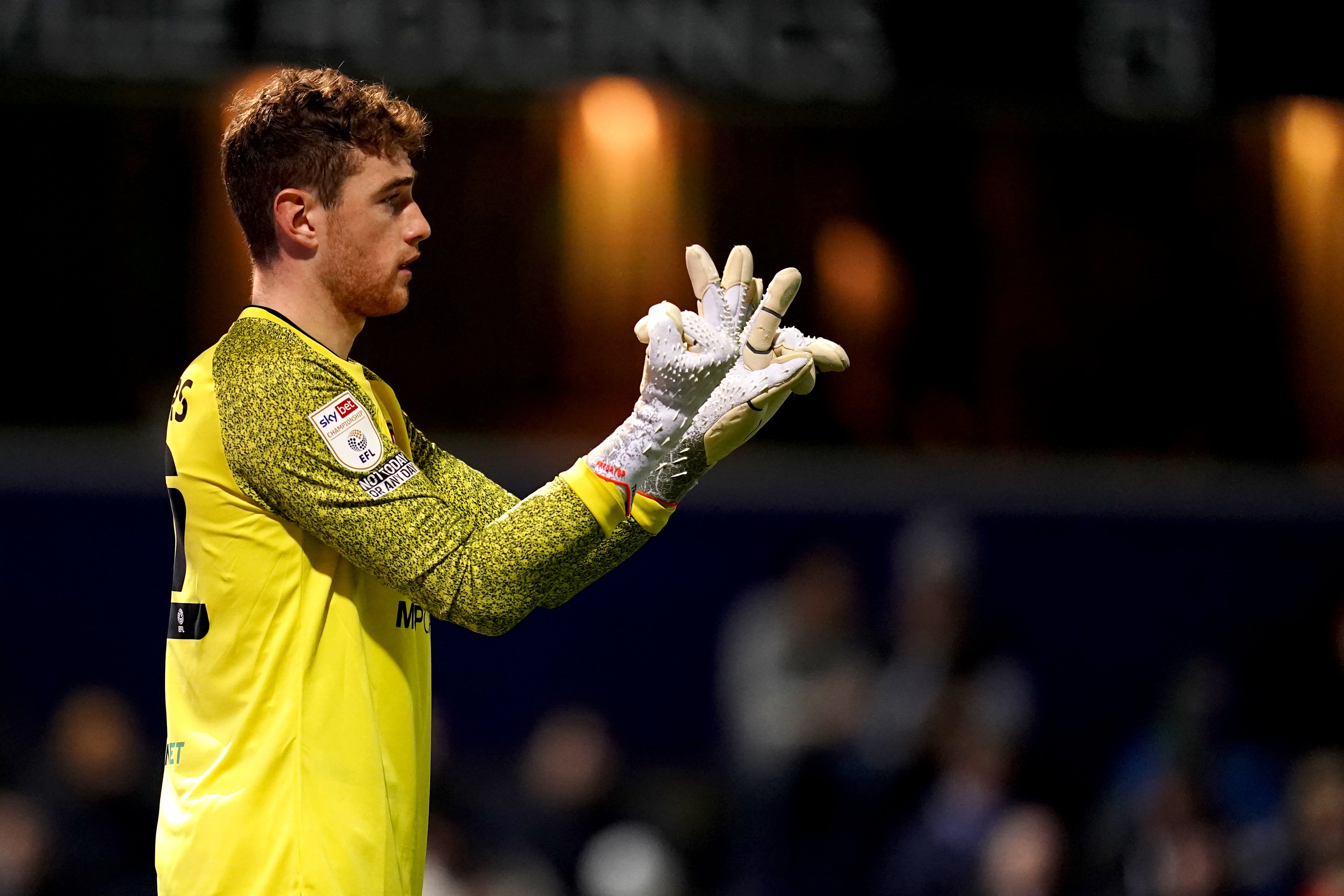 Bournemouth goalkeeper Mark Travers is injured (John Walton/PA)