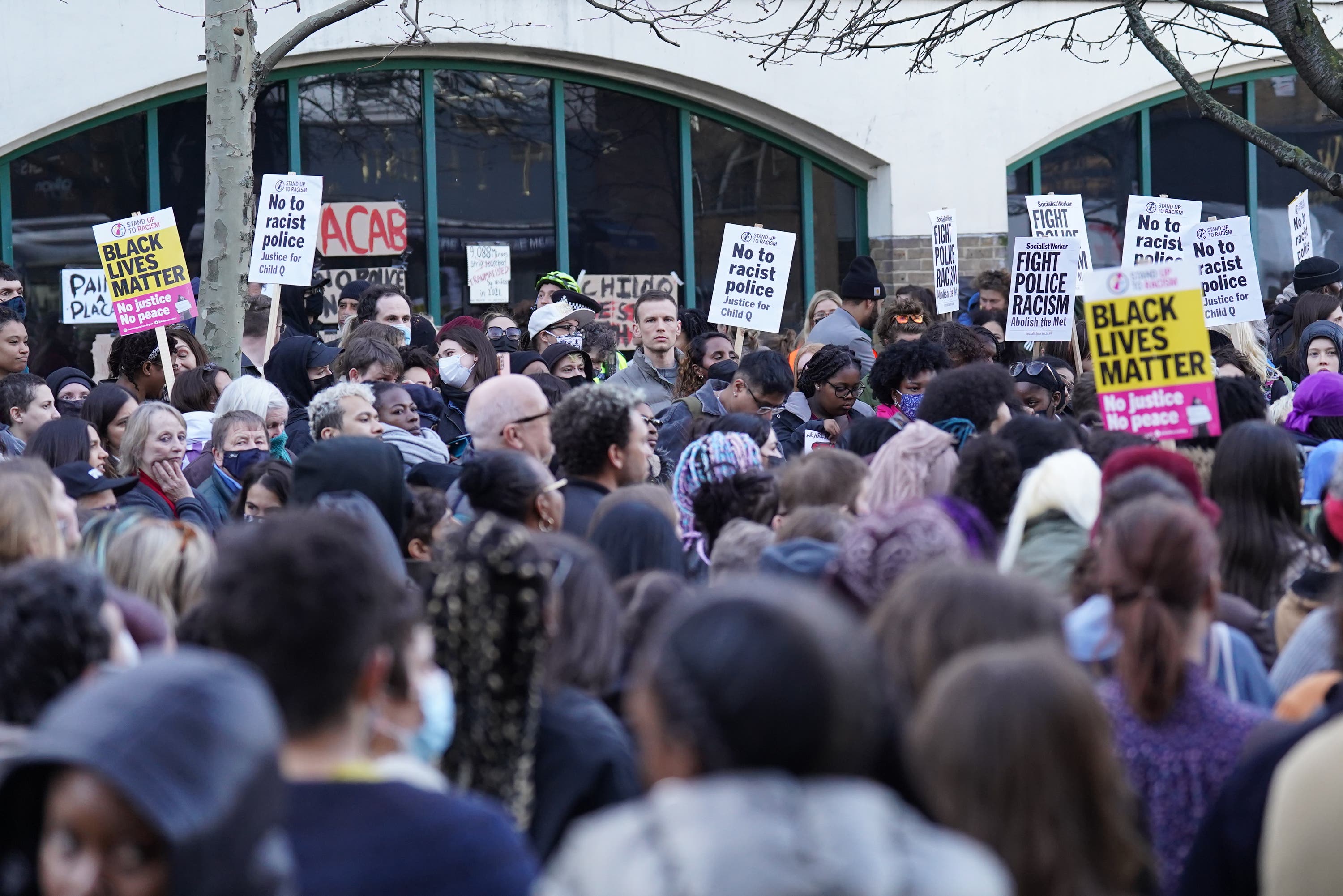 Child Q’s case has sparked outrage among politicians and the public, with protests taking place across the UK