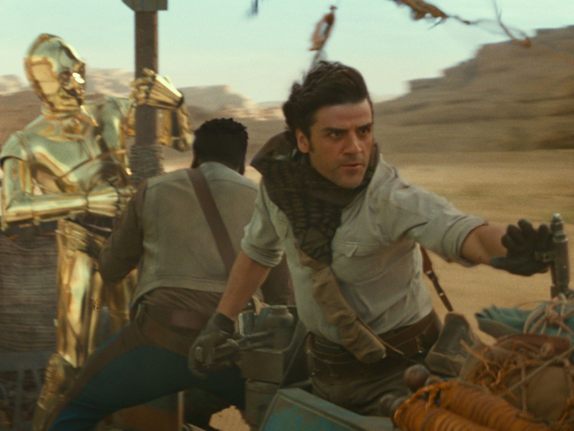 Oscar Isaac interpretou Poe Dameron em três filmes de Star Wars