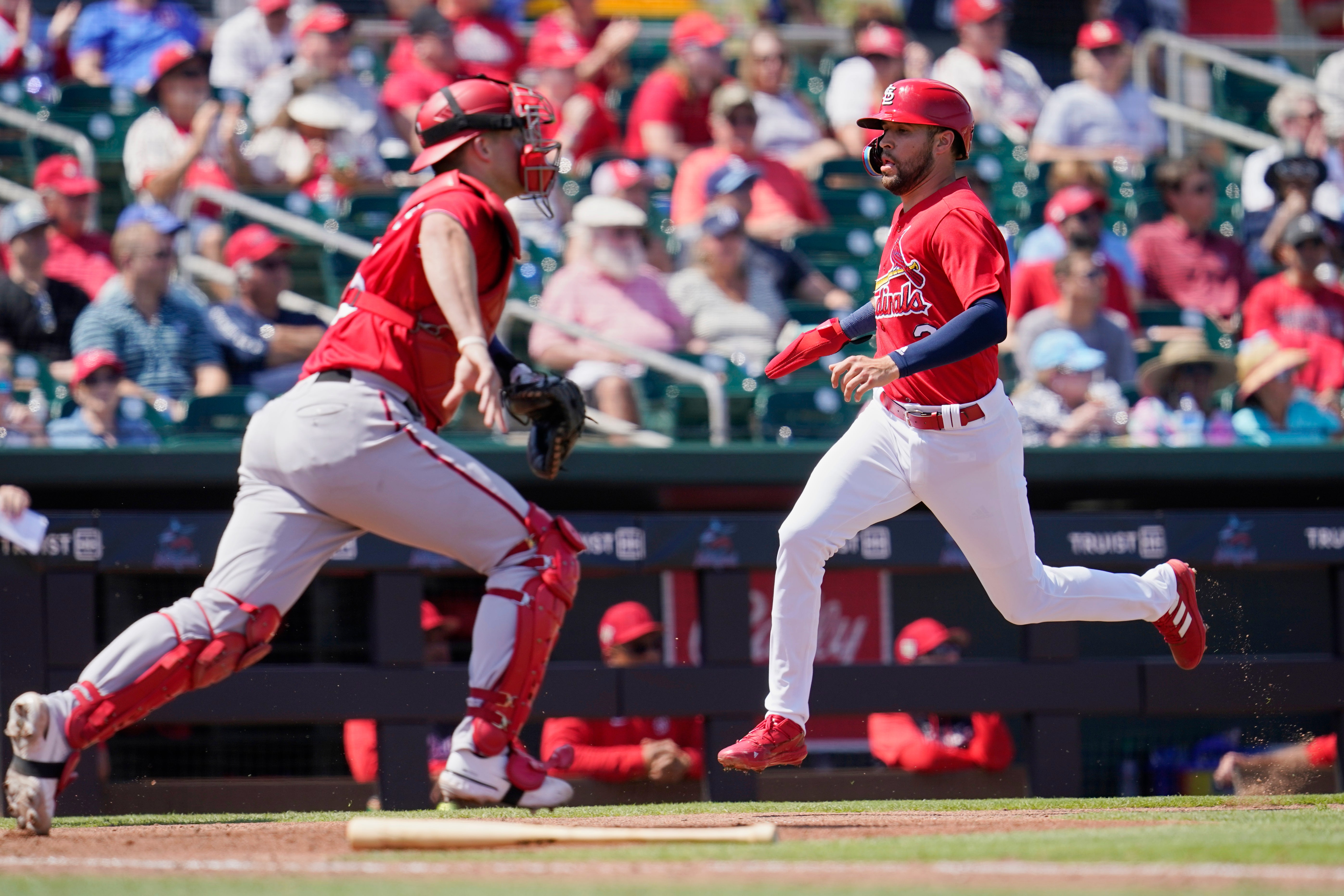 Nationals Cardinals Spring Baseball