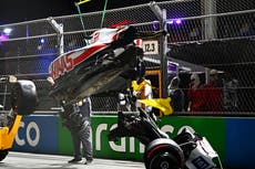 Mick Schumacher ‘physically fine’ after horror crash at Saudi Arabian Grand Prix