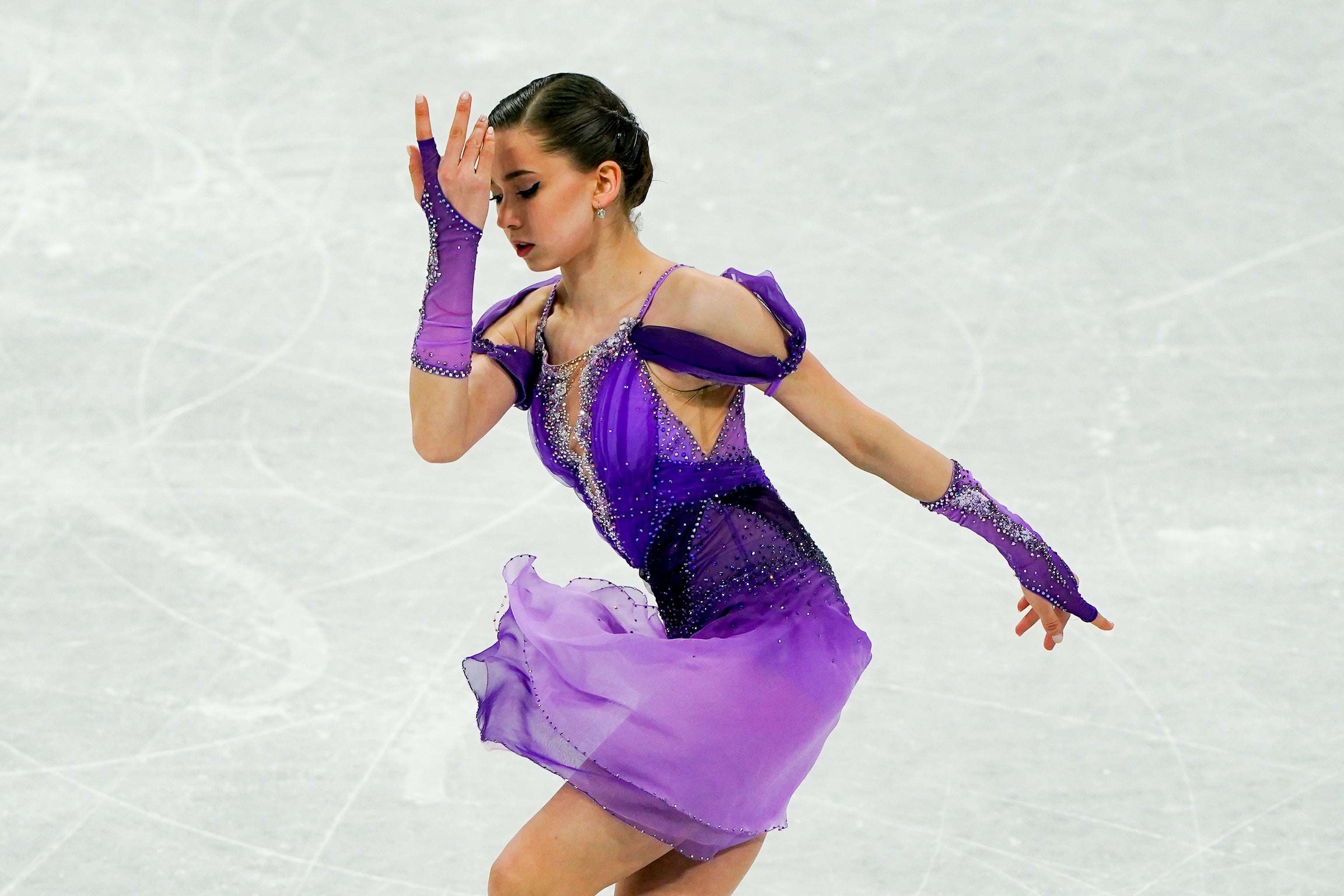 Figure skater Kamila Valieva, 15, finished fourth in the women’s singles at the 2022 Winter Olympics