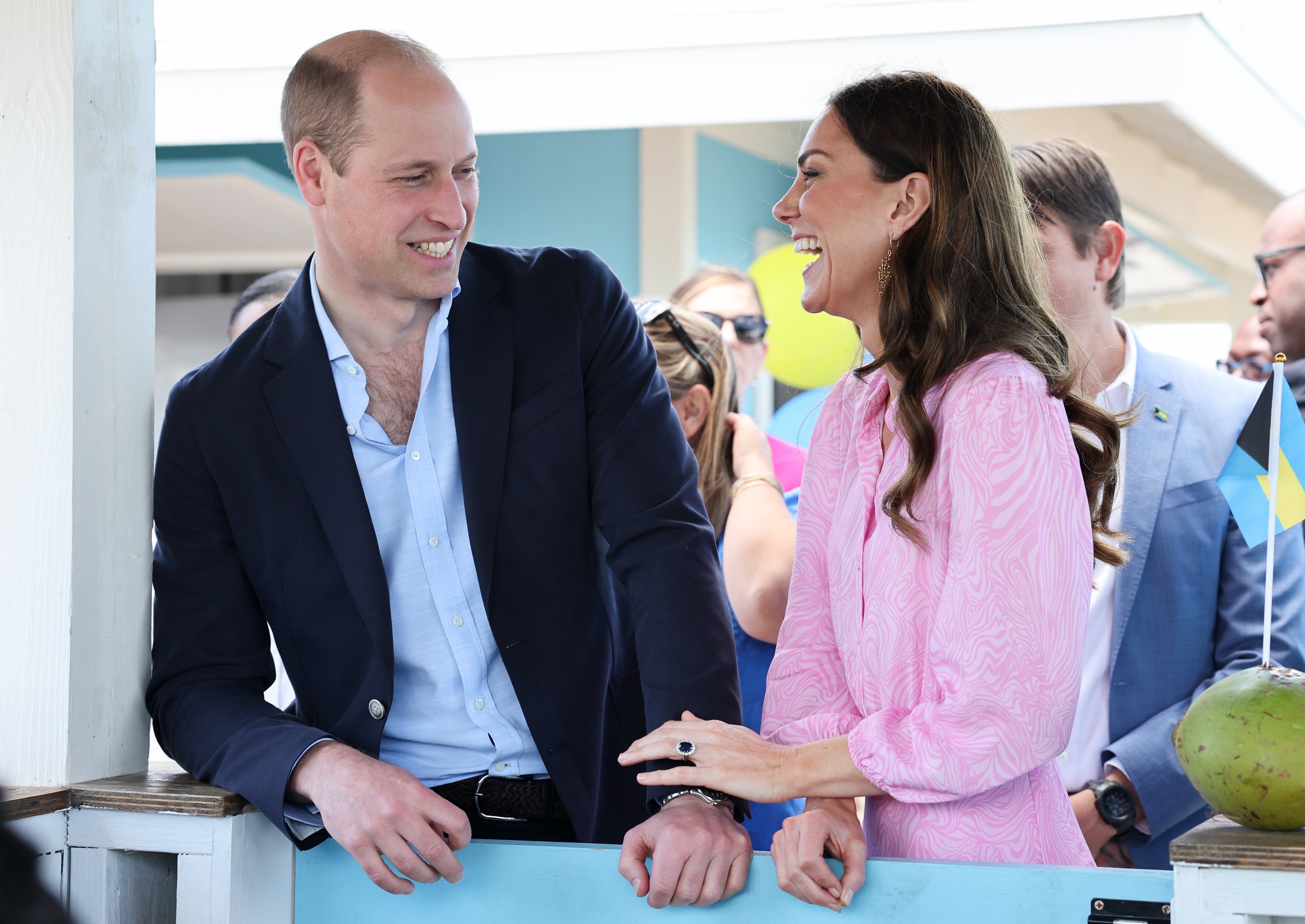 The couple have faced criticism and protests during the royal tour