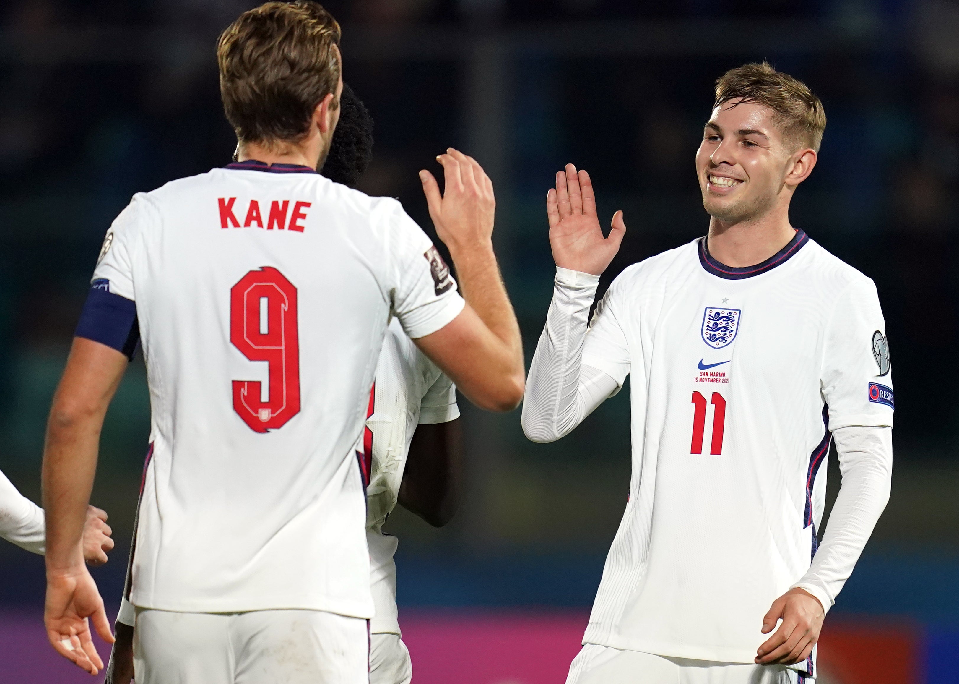 Emile Smith Rowe has won two England caps (Nick Potts/PA)