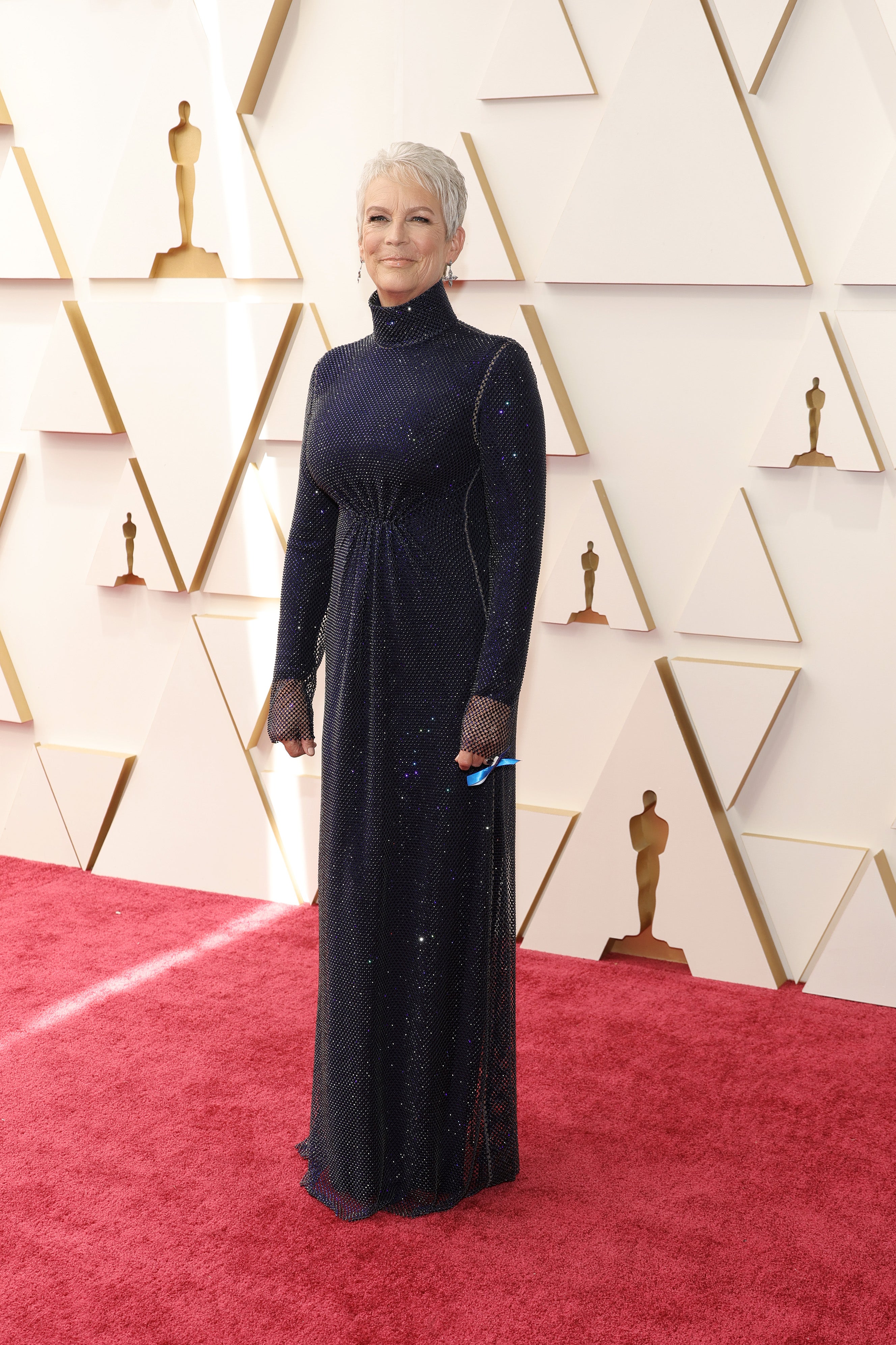 Jamie Lee Curtis wears Stella McCartney on red carpet