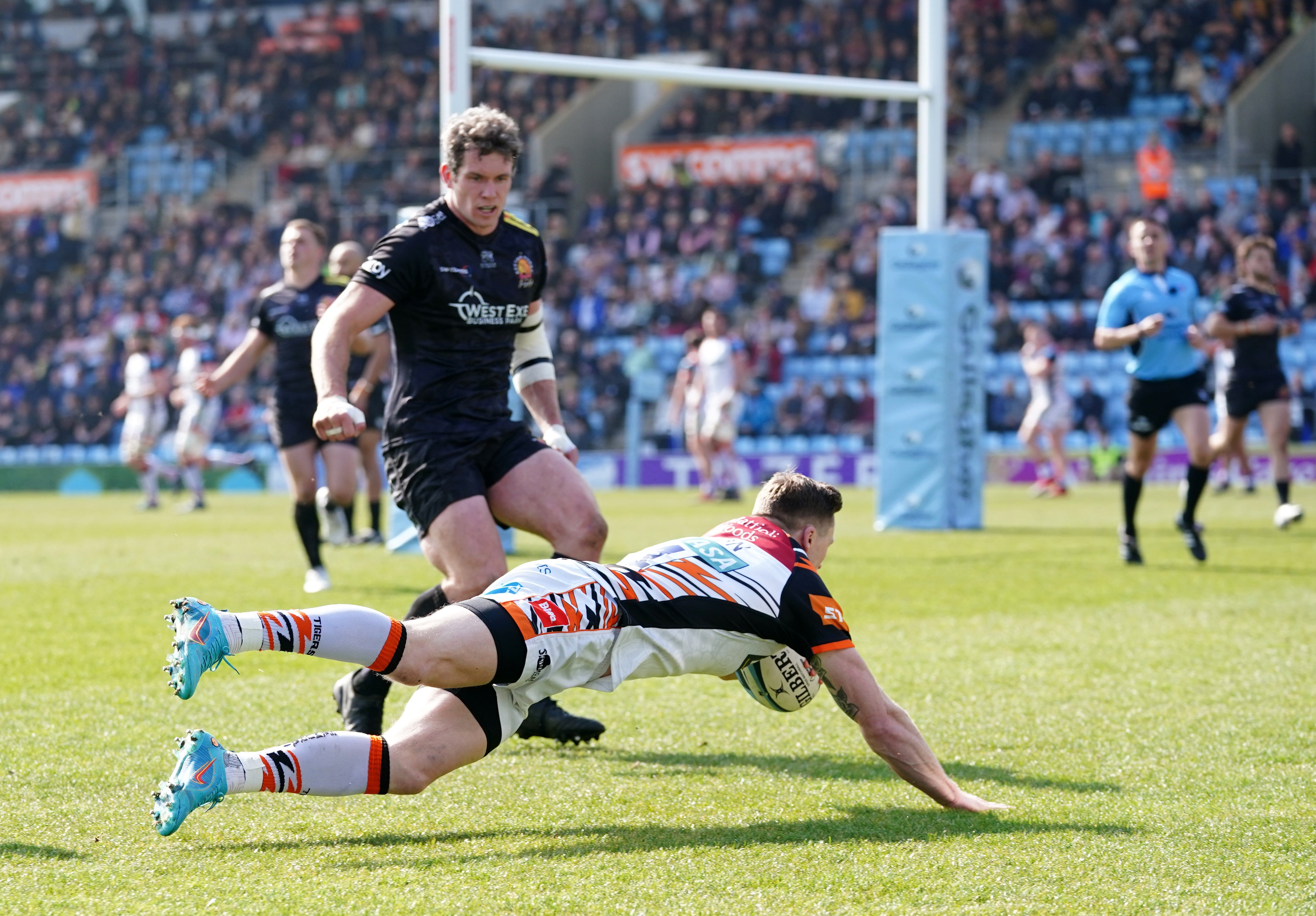 Chris Ashton equalled a Gallagher Premiership try-scoring record (David Davies/PA)