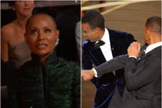 How Jada Pinkett Smith reacted to Chris Rock’s joke about her at the Oscars