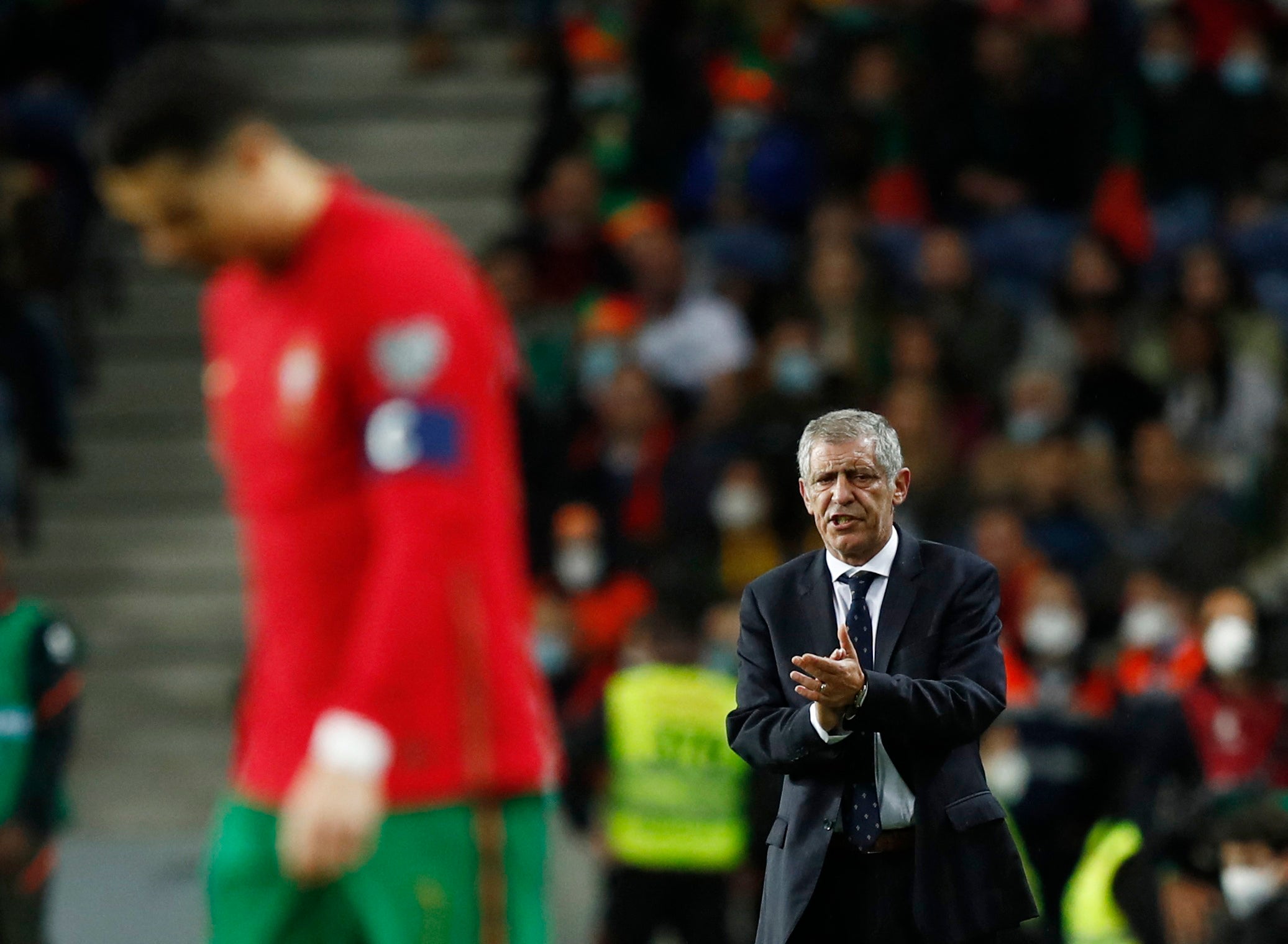 The pressure is on Fernando Santos for Portugal to reach Qatar