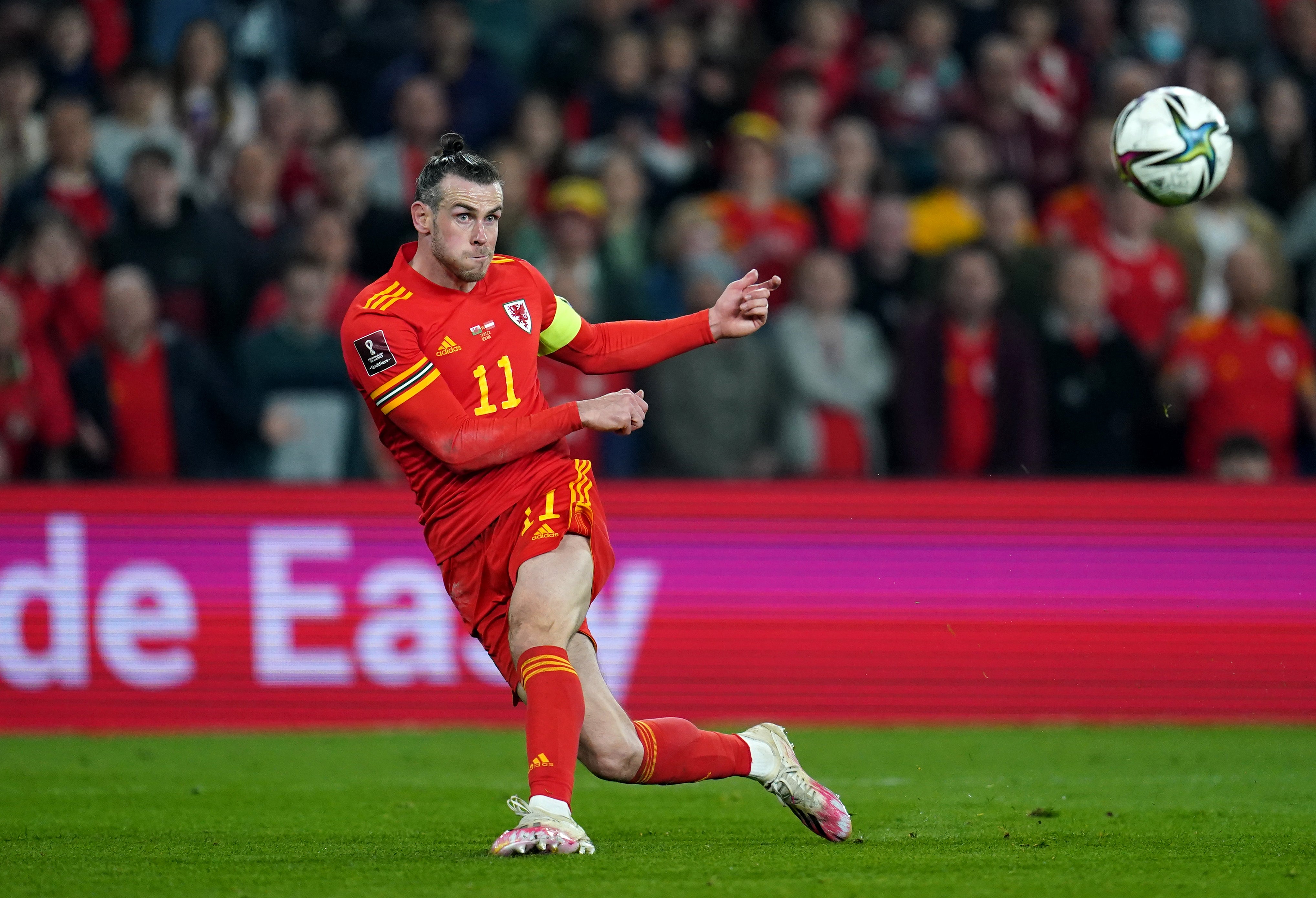 Gareth Bale scored twice in Wales’ World Cup play-off semi-final victory over Austria (Nick Potts/PA)