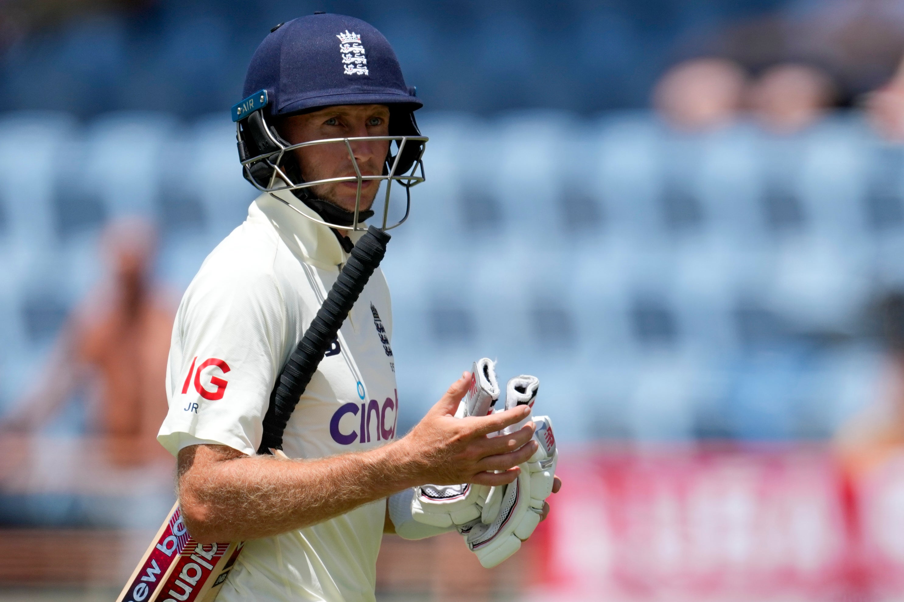 Even Joe Root has been unable to rescue England’s batting line-up (Ricardo Mazalan/AP)