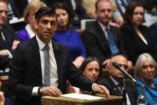 Rishi Sunak pledge to match Ukraine donations funded by cutting aid to other countries