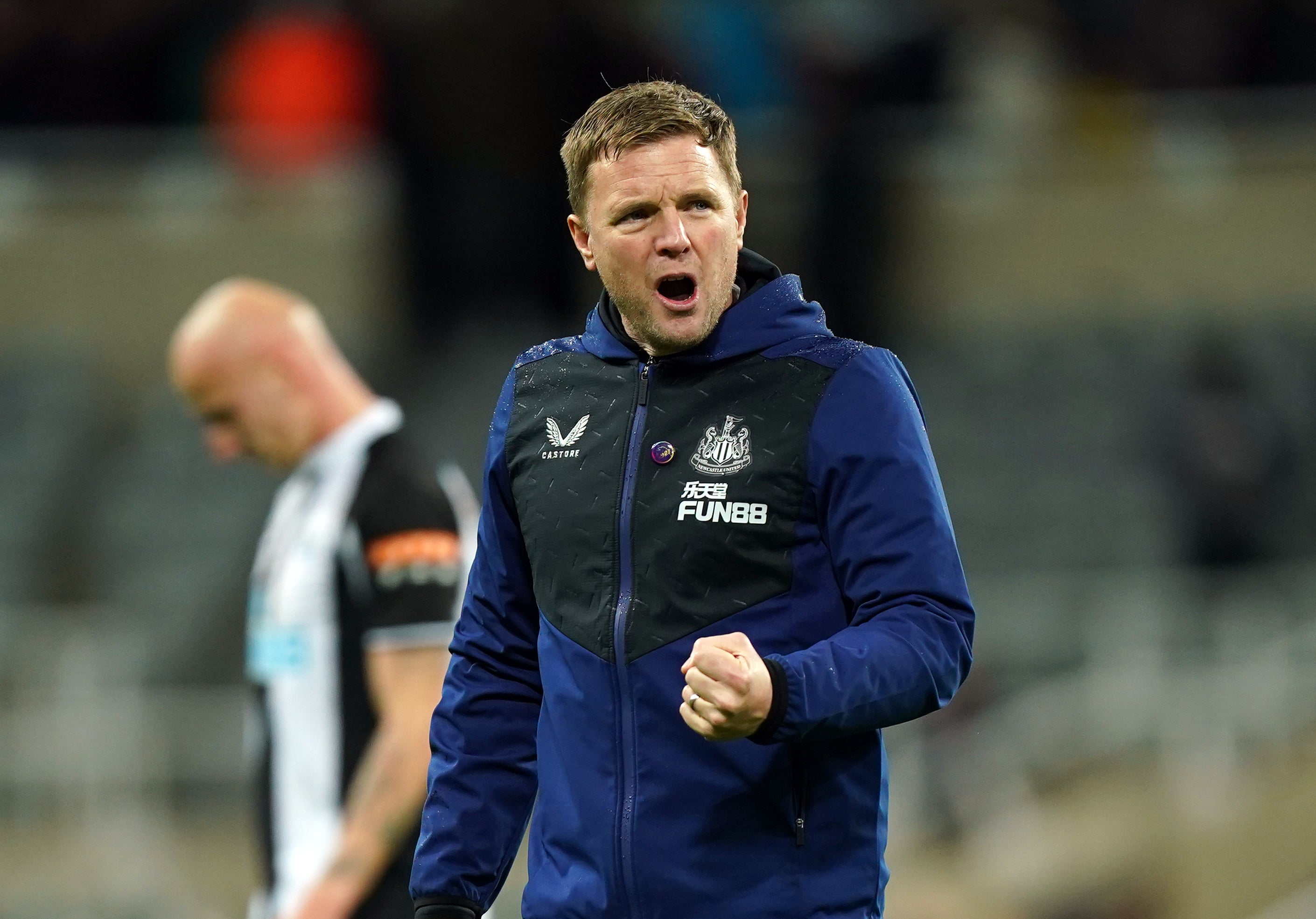 Eddie Howe has transformed Newcastle’s fortunes since arriving in November (Mike Egerton/PA)