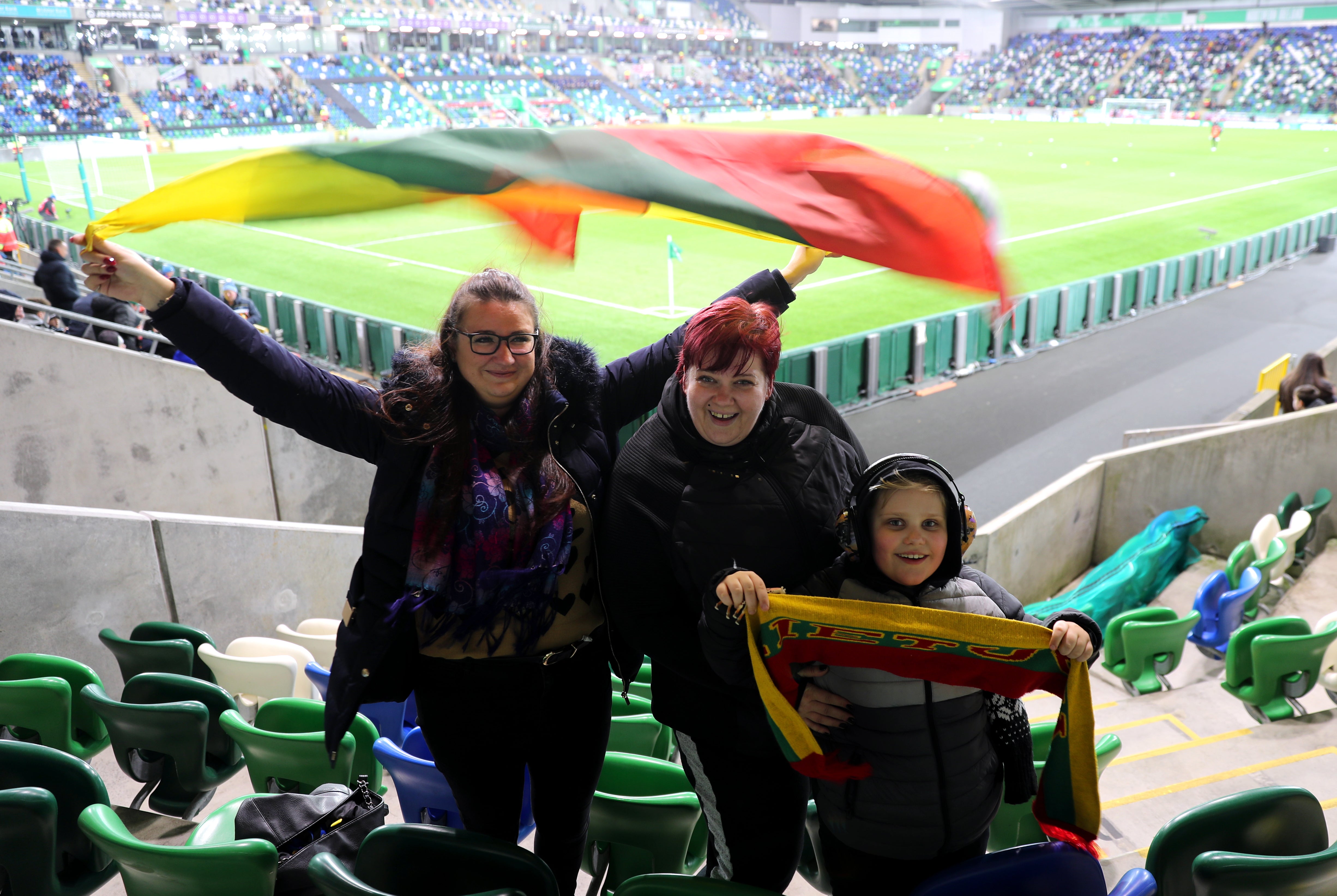 Lithuania will arrive in Dublin on the back of a 2-1 win over San Marino (Liam McBurney/PA)