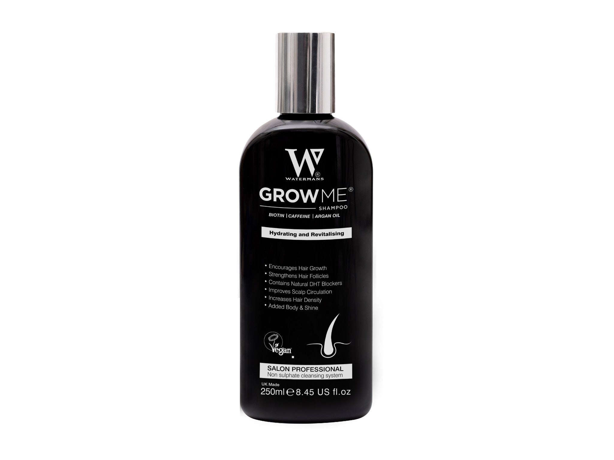 Watermans grow me hair growth shampoo, 250ml indybest