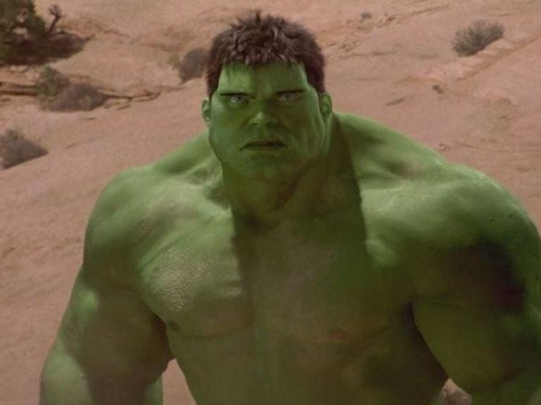 Don’t make me angry: Bana was happy to fly under the radar in the CGI-heavy ‘Hulk’