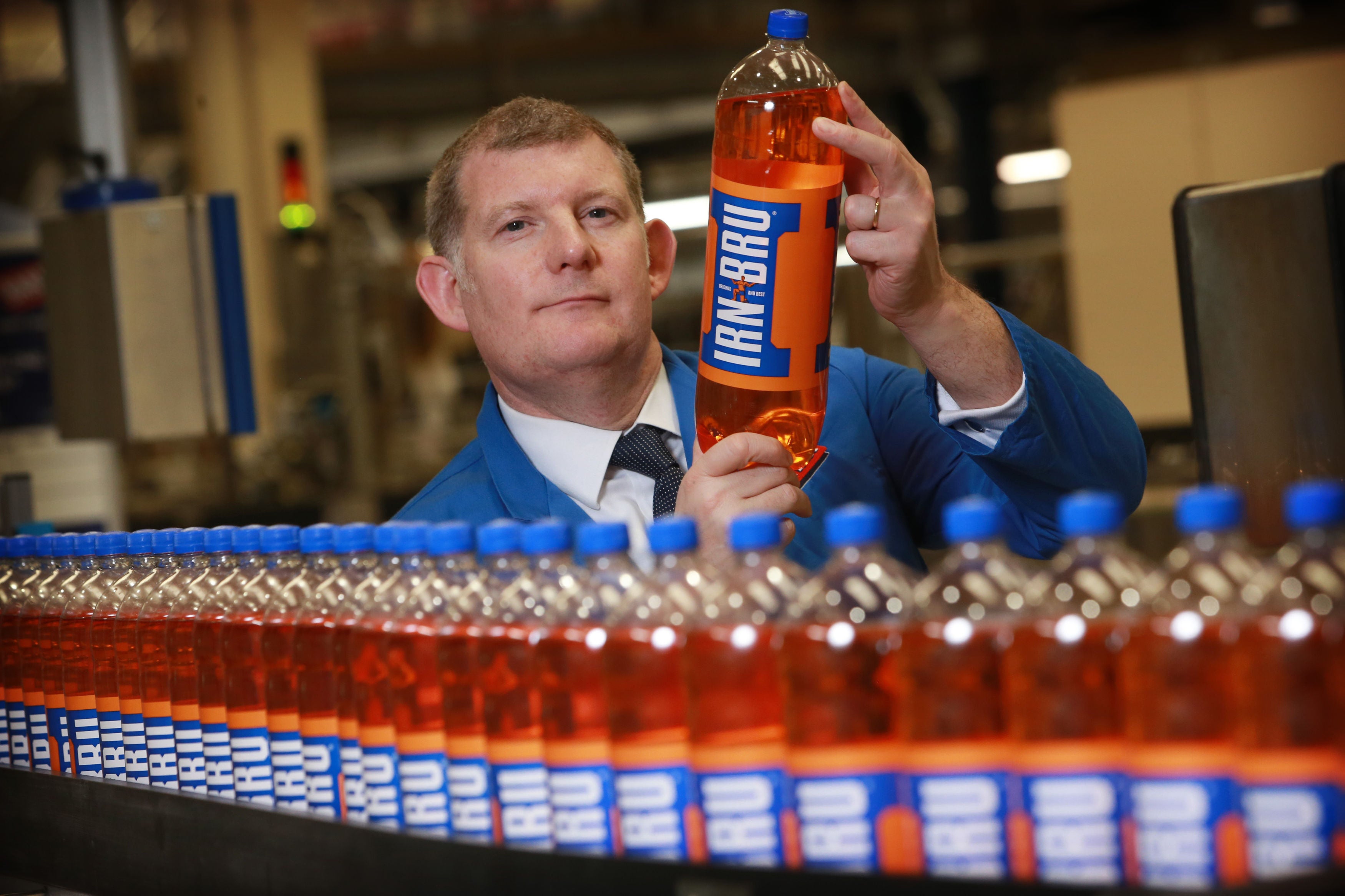 Irn-Bru maker AG Barr has revealed that current trading is ‘well ahead’ of last year on the back of surging demand for cocktails (Stewart Attwood/AG Barr/PA)