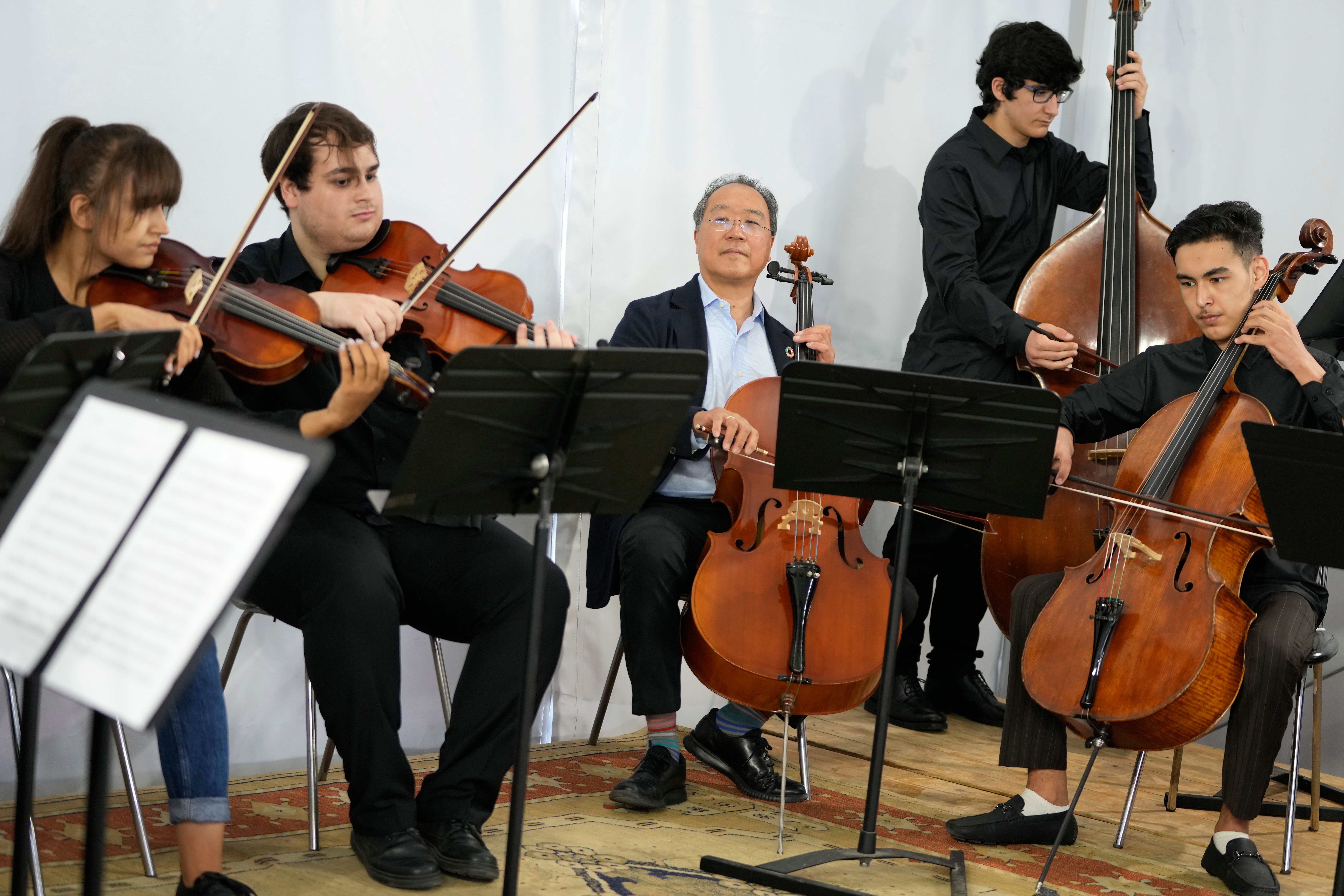 Portugal Afghanistan Musicians Yo-Yo Ma