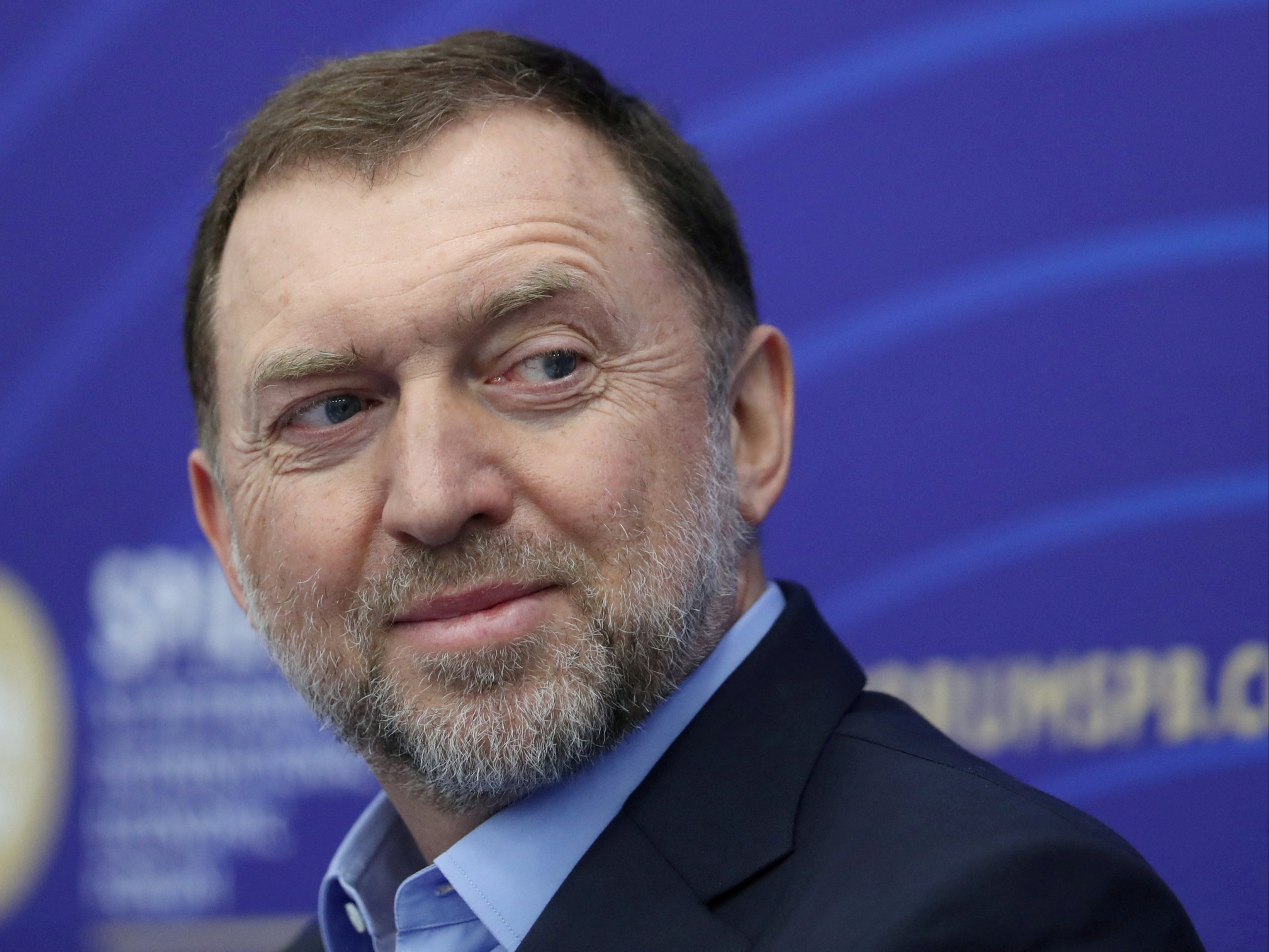 Russian tycoon Oleg Deripaska attends a session of the St. Petersburg International Economic Forum (SPIEF) in Saint Petersburg, Russia, June 3, 2021. REUTERS/Evgenia Novozhenina/File Photo