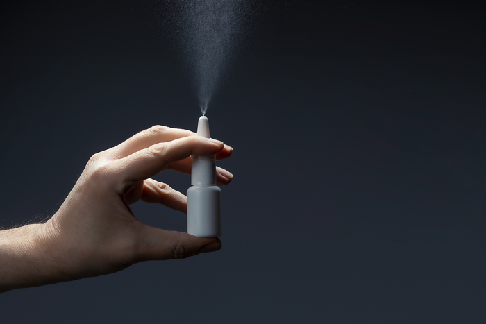 Representational: An example of a nasal spray