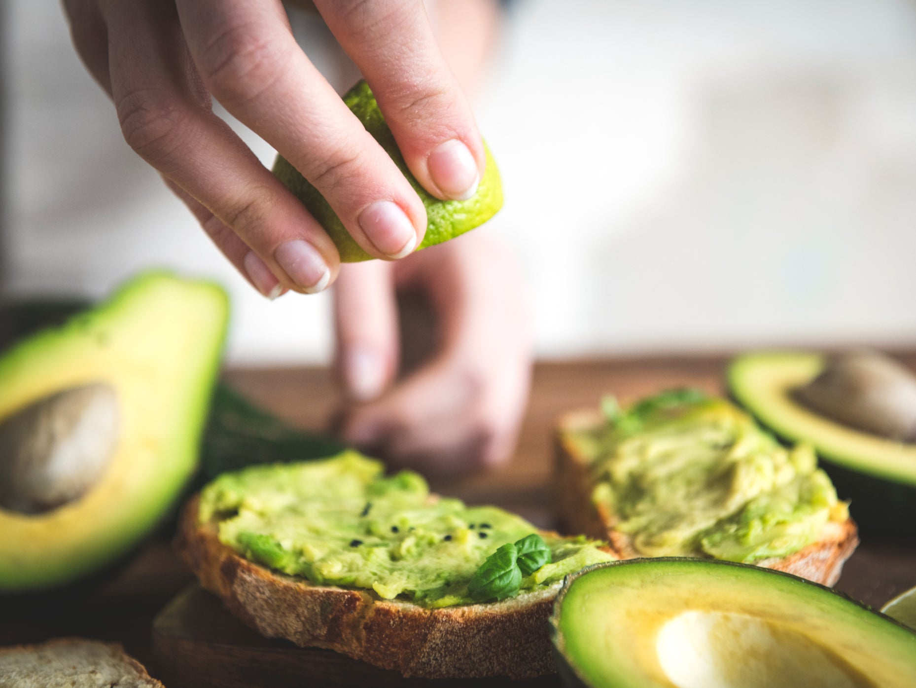 Avocados are a source of healthy monosaturated fats