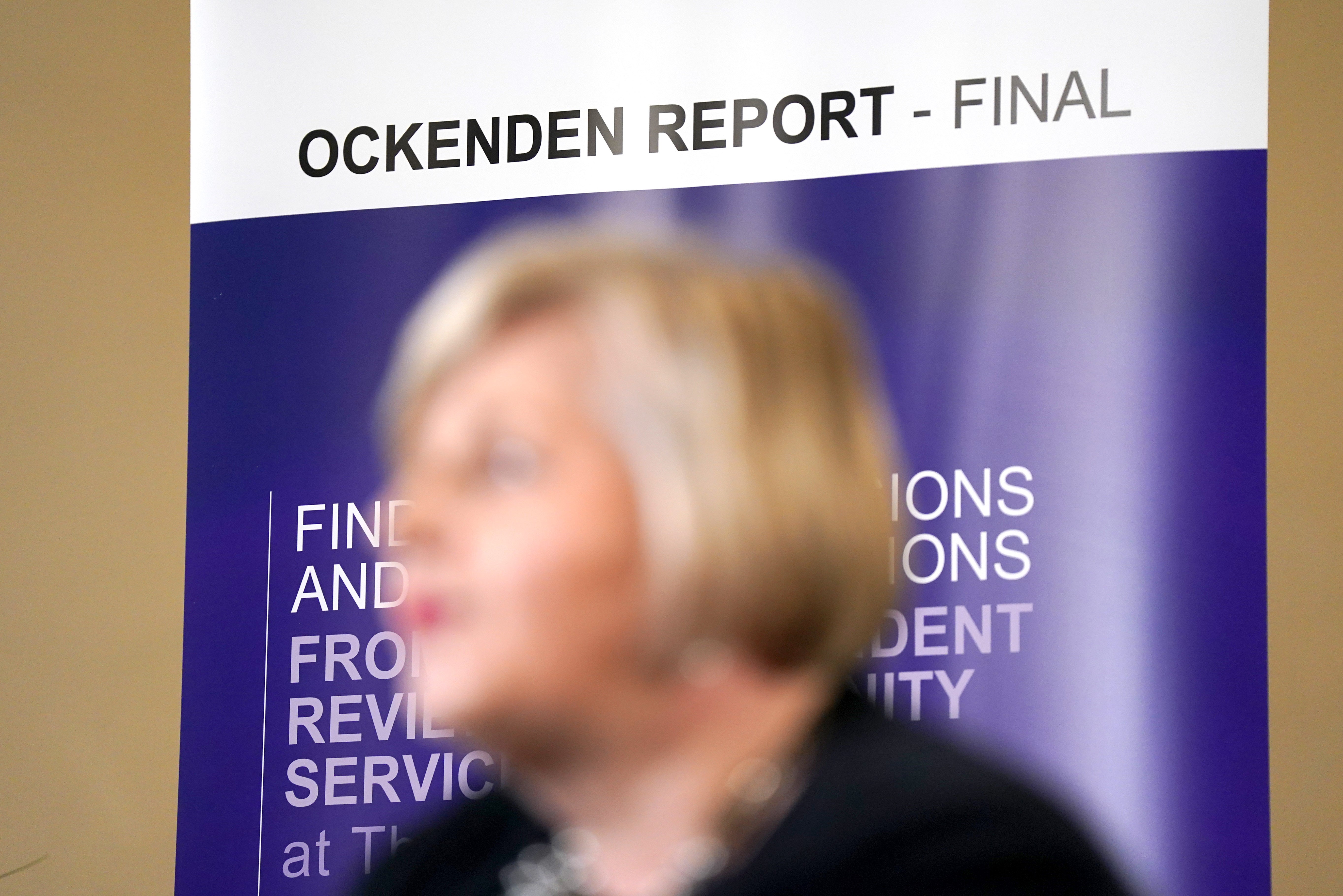 Donna Ockenden, chair of the independent review into maternity services at the Shrewsbury and Telford Hospital NHS Trust (Jacob King/PA)